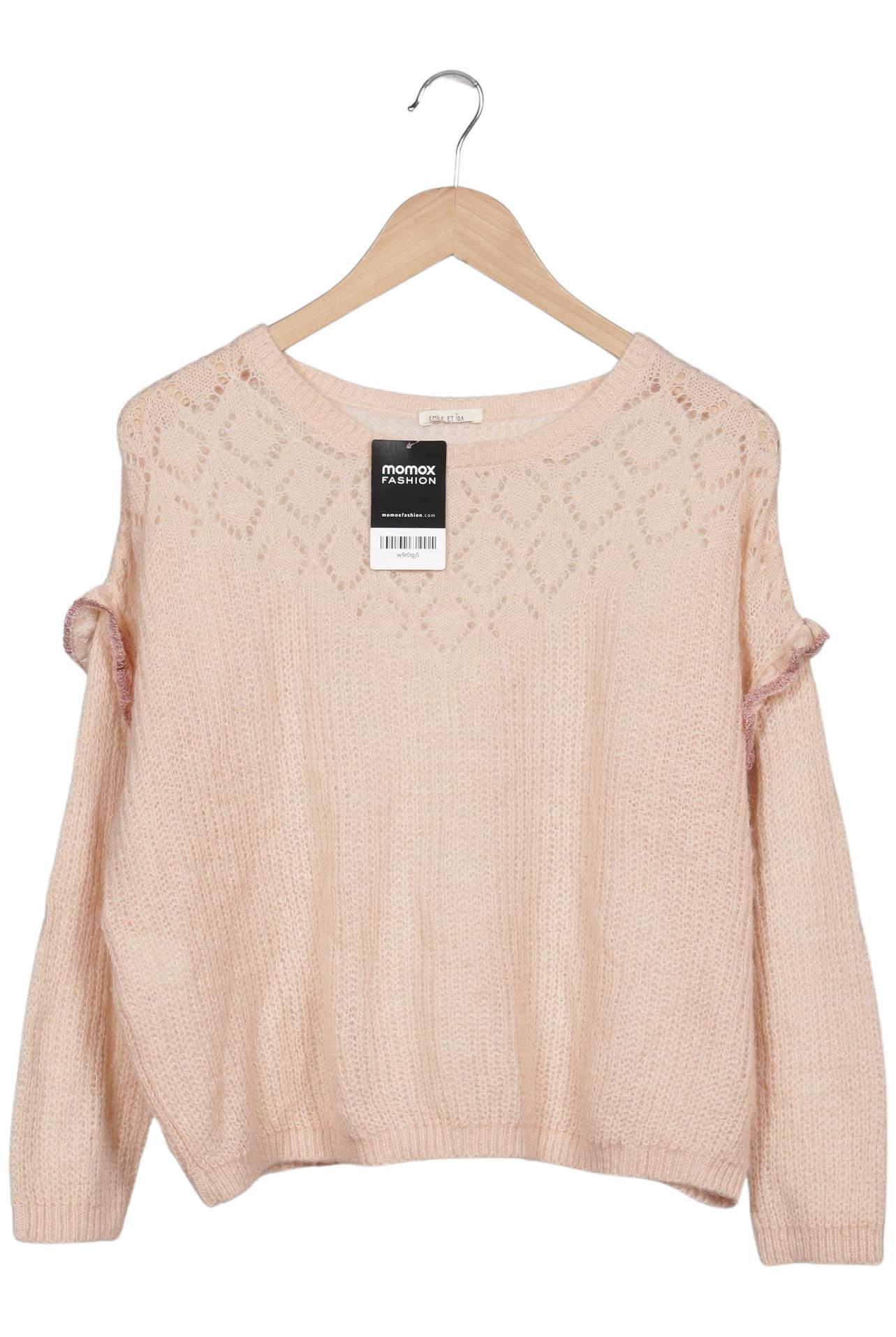 

Emile et Ida Damen Pullover, pink, Gr. 36