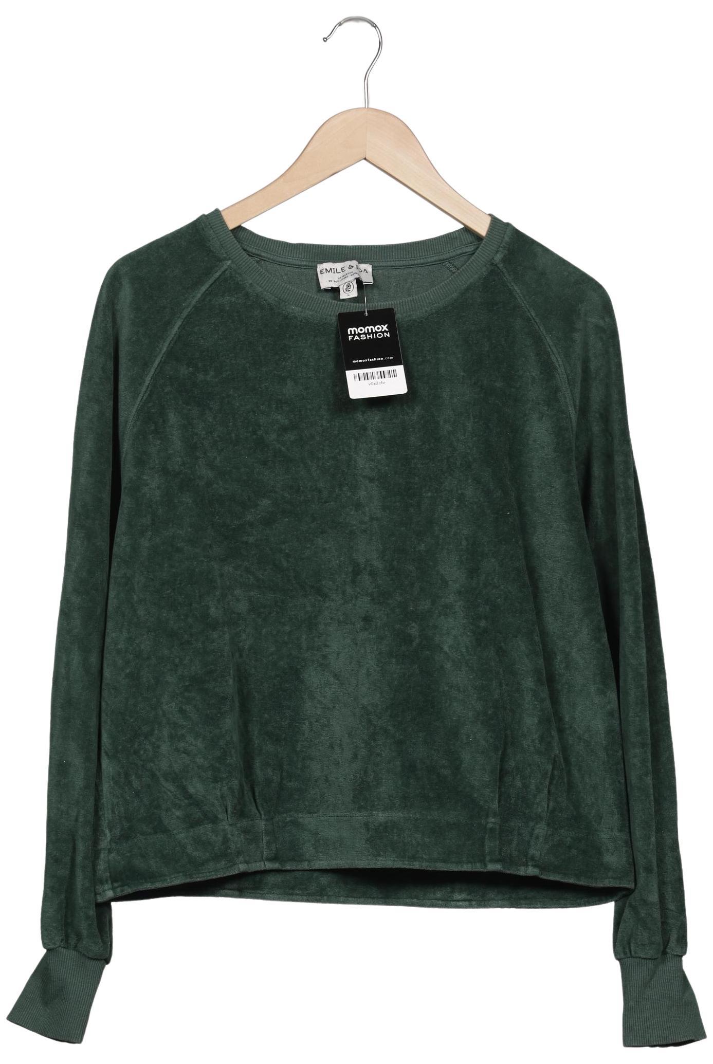 

Emile et Ida Damen Sweatshirt, grün, Gr. 42