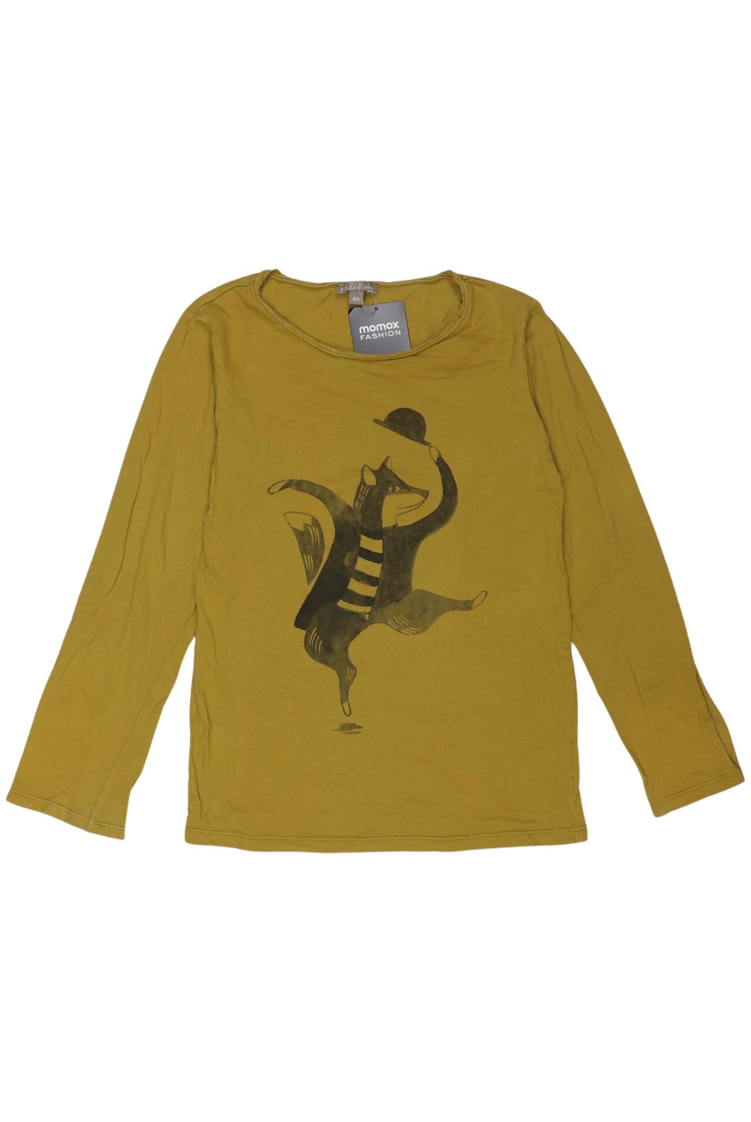 

Emile et Ida Mädchen Langarmshirt, gelb, Gr. 8