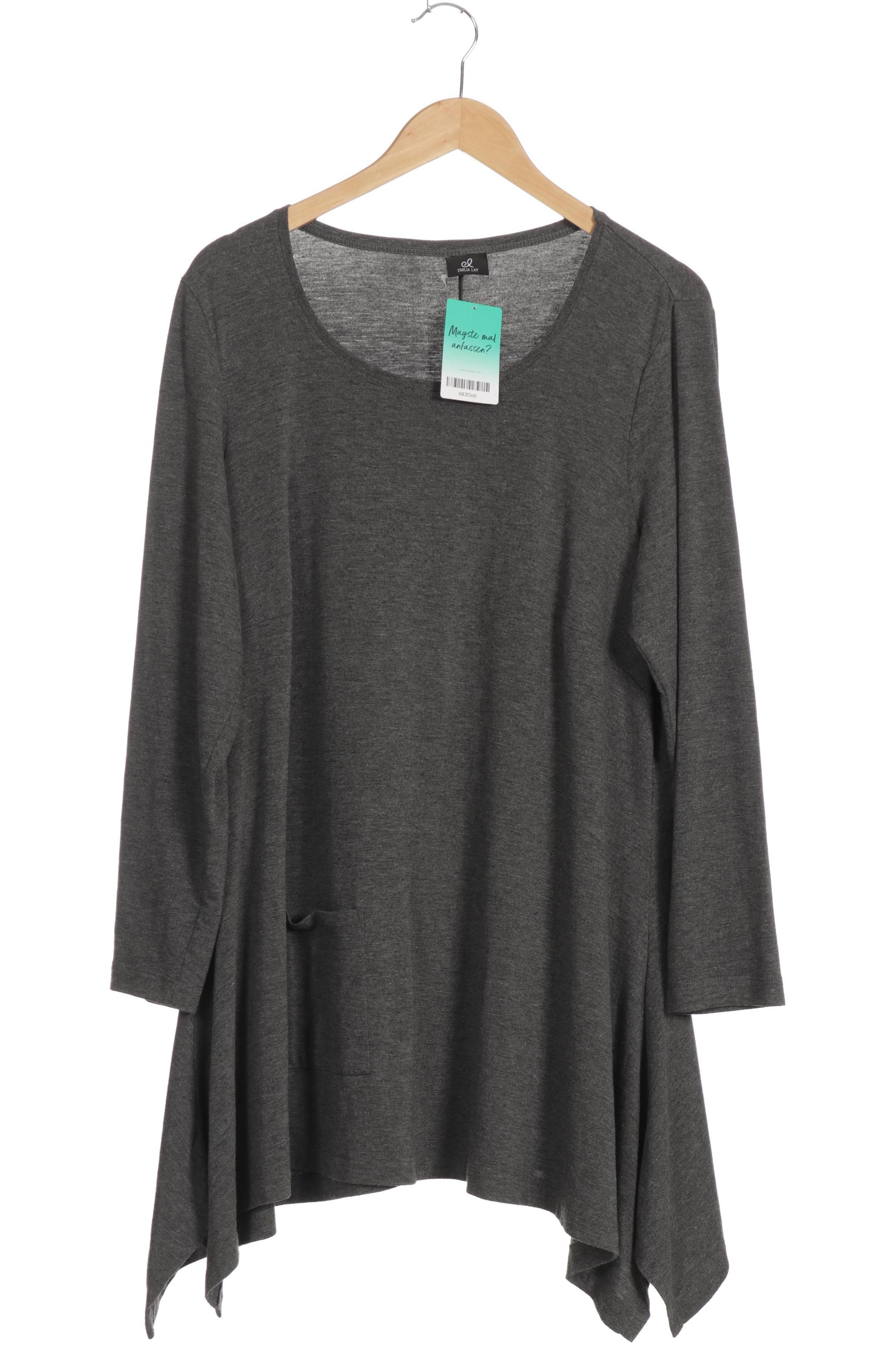

Emilia Lay Damen Langarmshirt, grau, Gr. 48