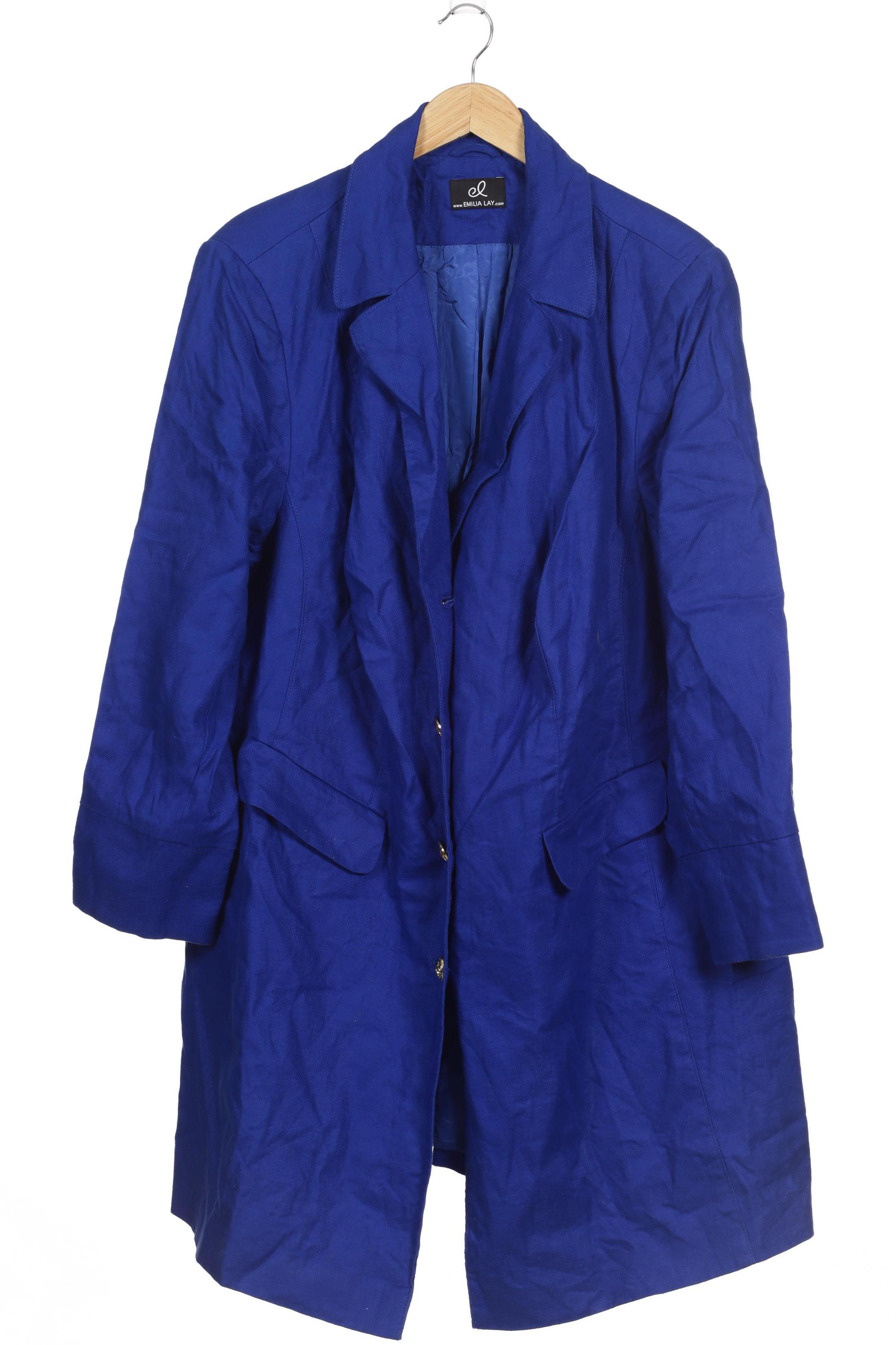 

Emilia Lay Damen Mantel, blau, Gr. 54