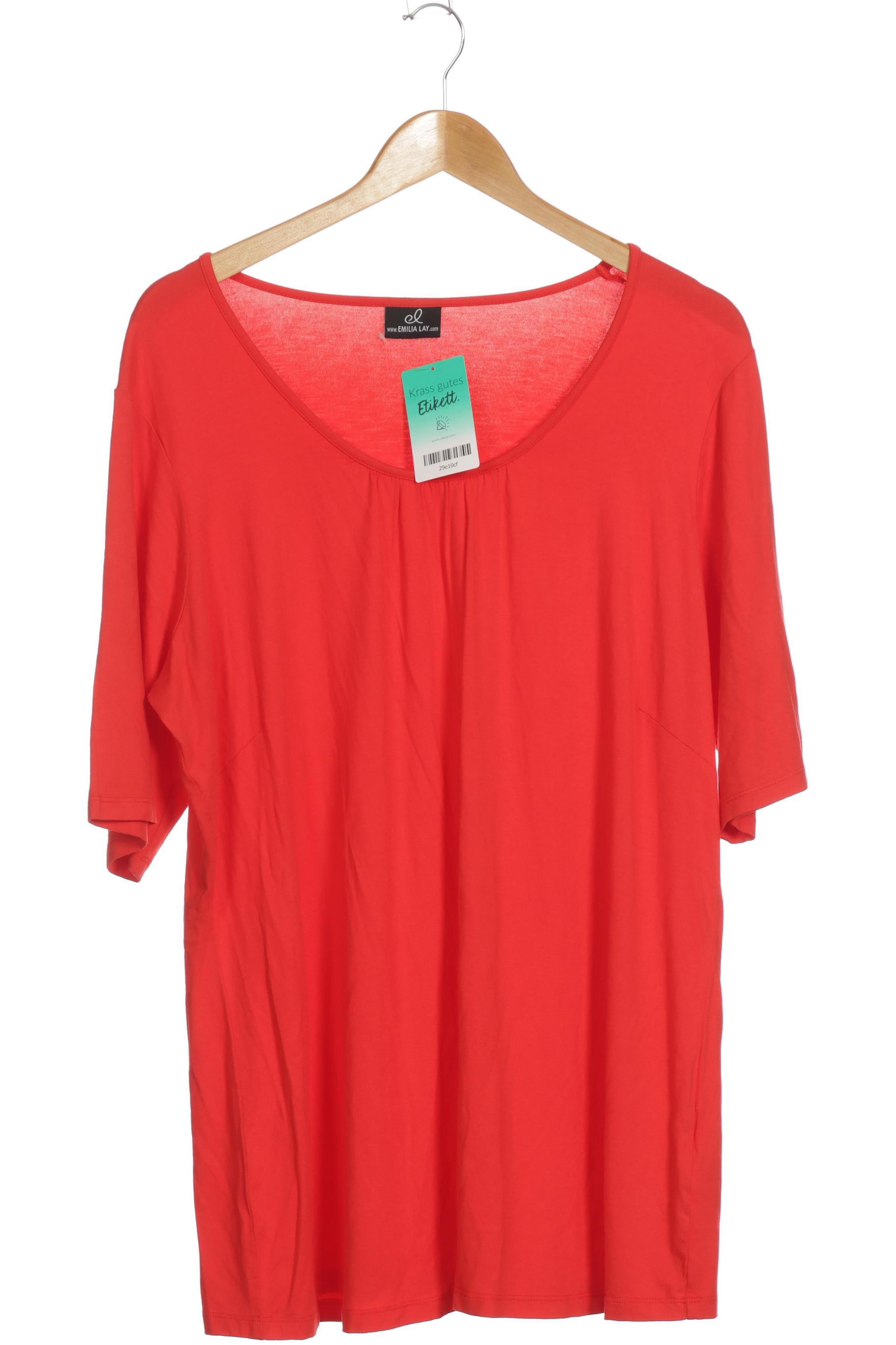 

Emilia Lay Damen T-Shirt, rot, Gr. 48