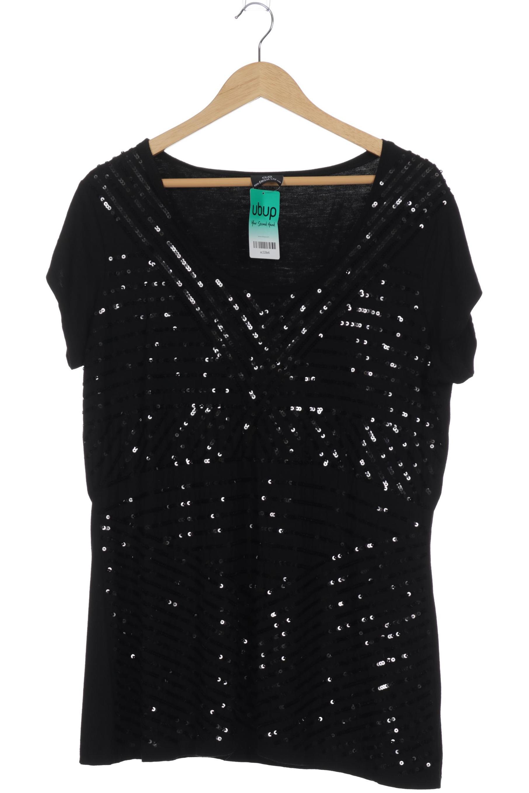 

Emilia Lay Damen T-Shirt, schwarz, Gr. 46