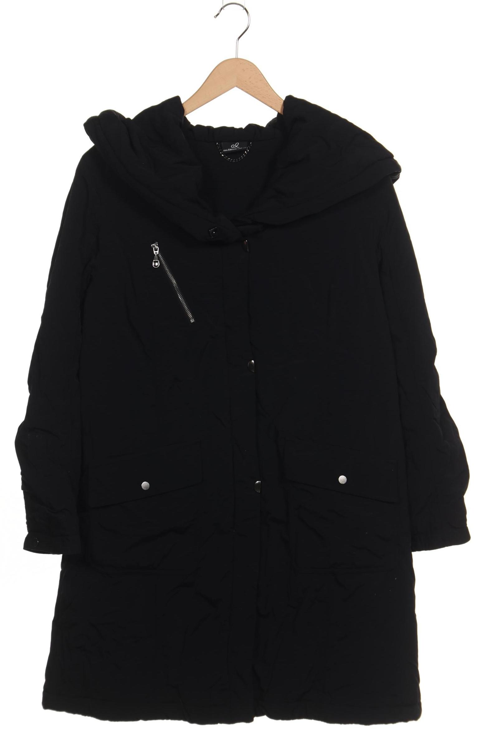 

Emilia Lay Damen Mantel, schwarz, Gr. 44