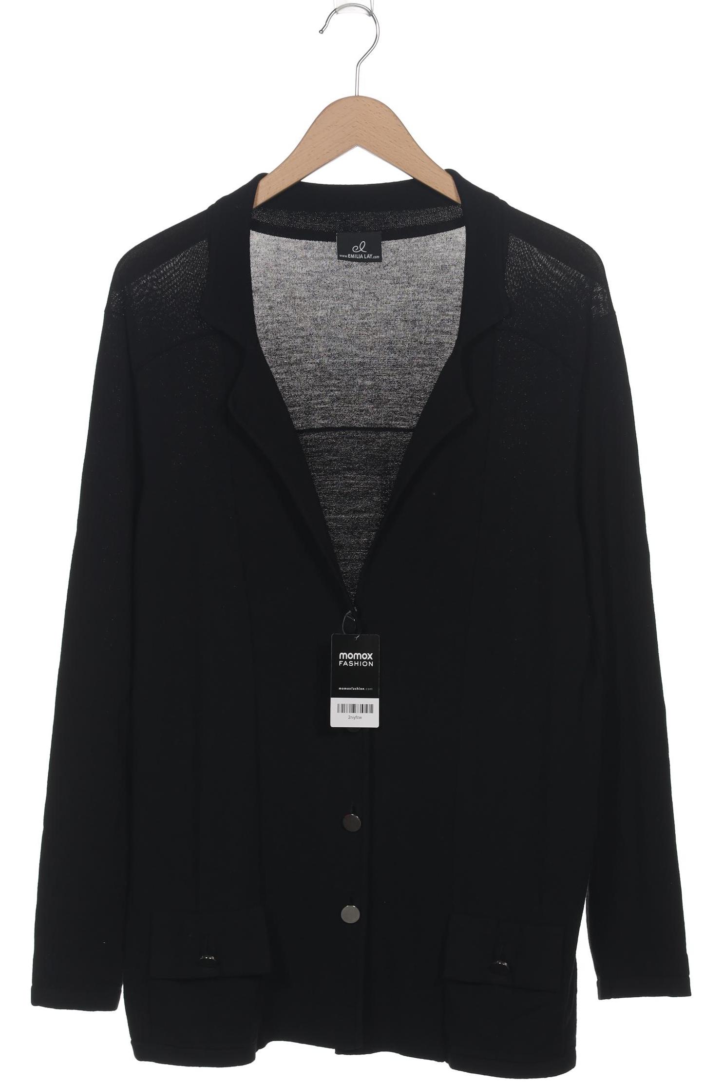 

Emilia Lay Damen Strickjacke, schwarz, Gr. 46