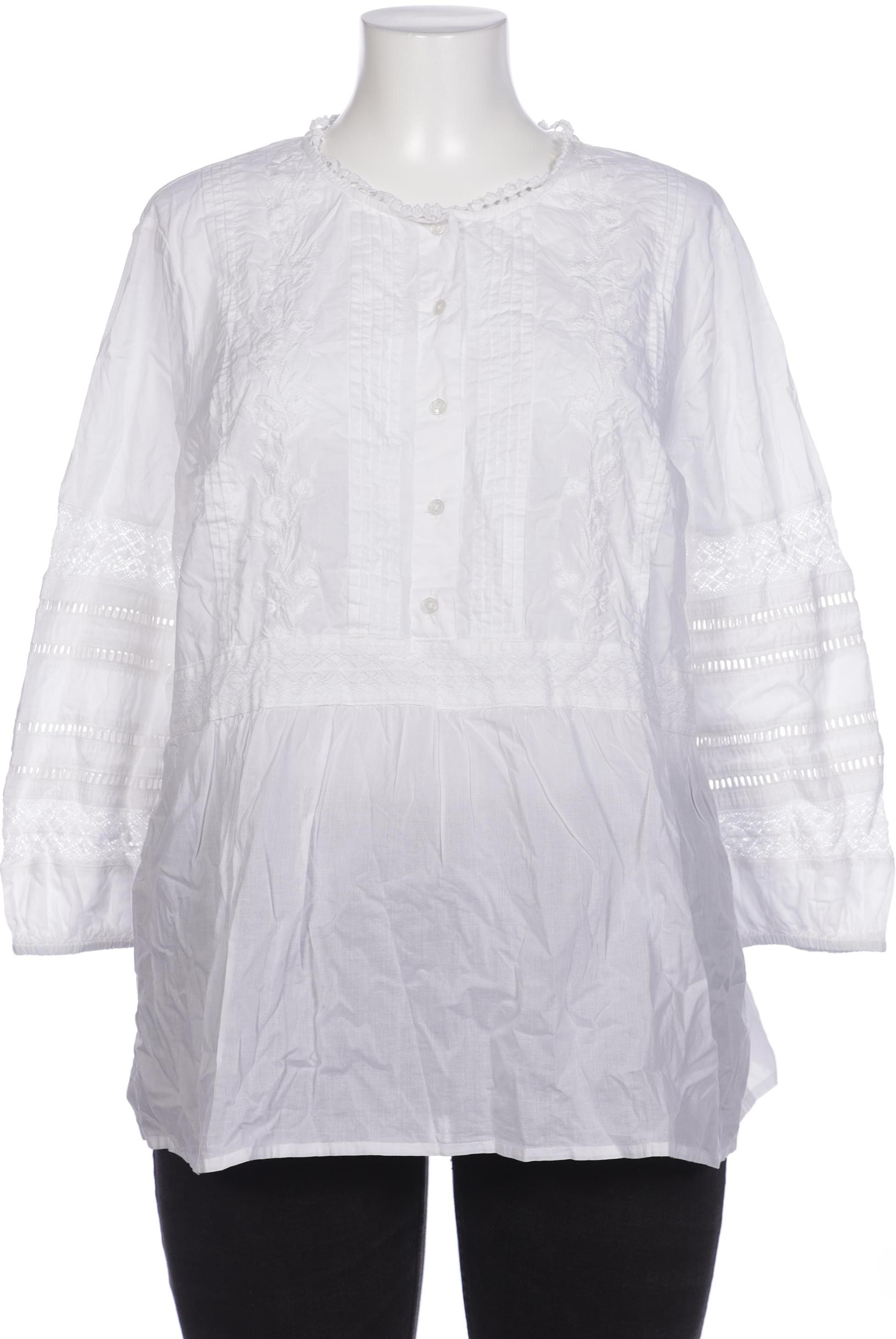 

Emilia Lay Damen Bluse, weiß, Gr. 48