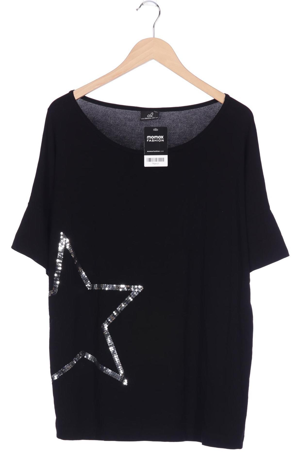 

Emilia Lay Damen T-Shirt, schwarz