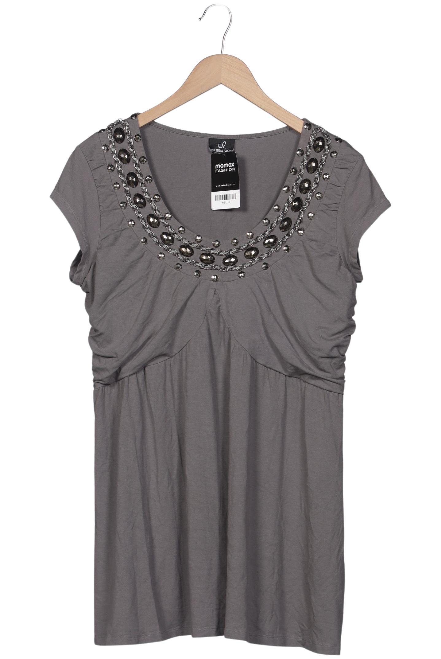 

Emilia Lay Damen T-Shirt, grau, Gr. 46