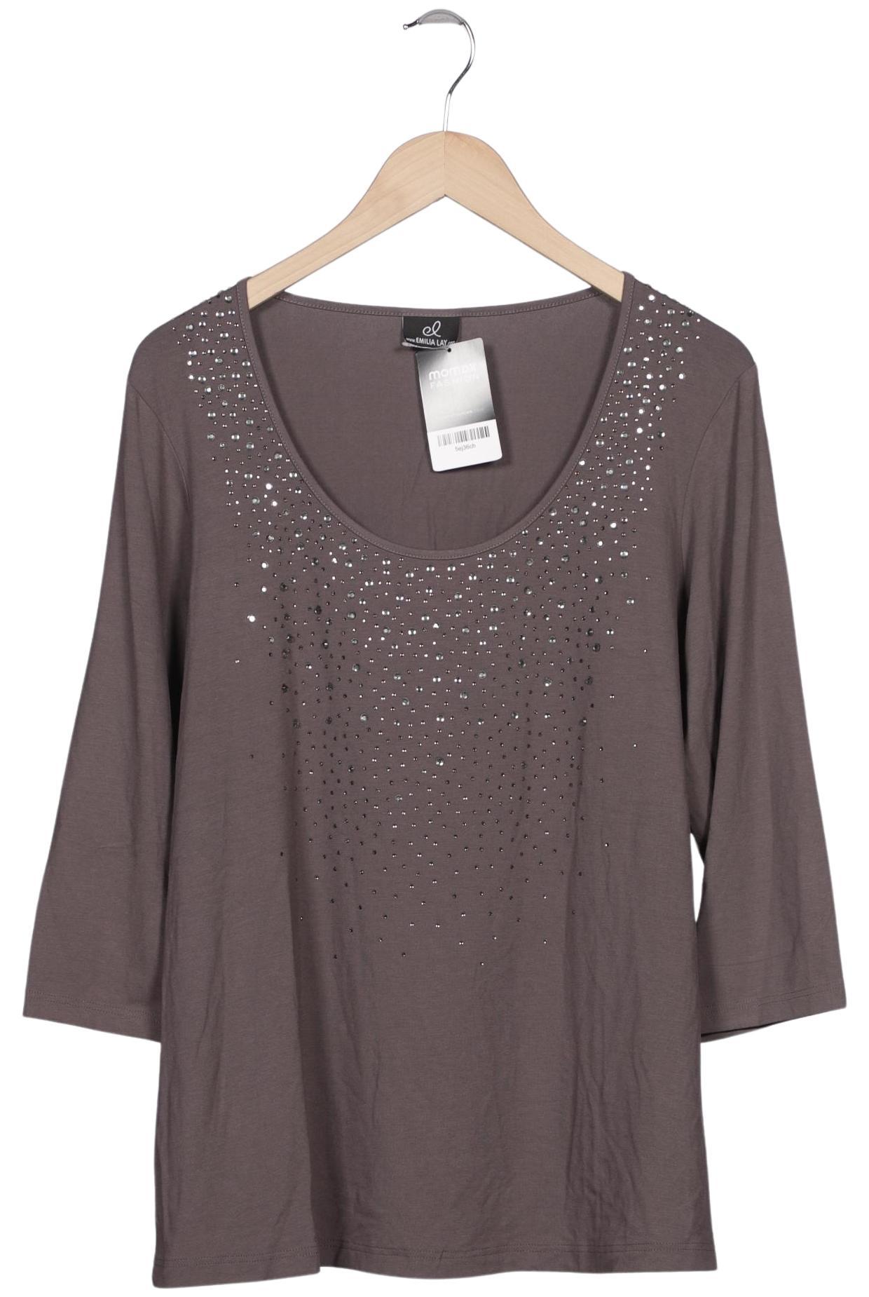 

Emilia Lay Damen Langarmshirt, braun, Gr. 46
