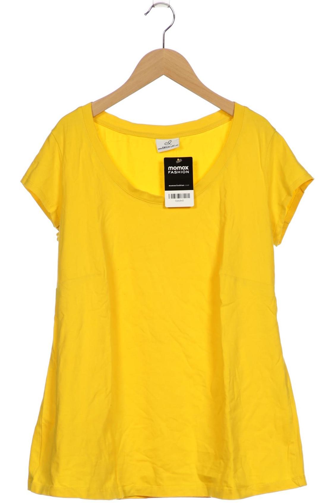 

Emilia Lay Damen T-Shirt, gelb, Gr. 48