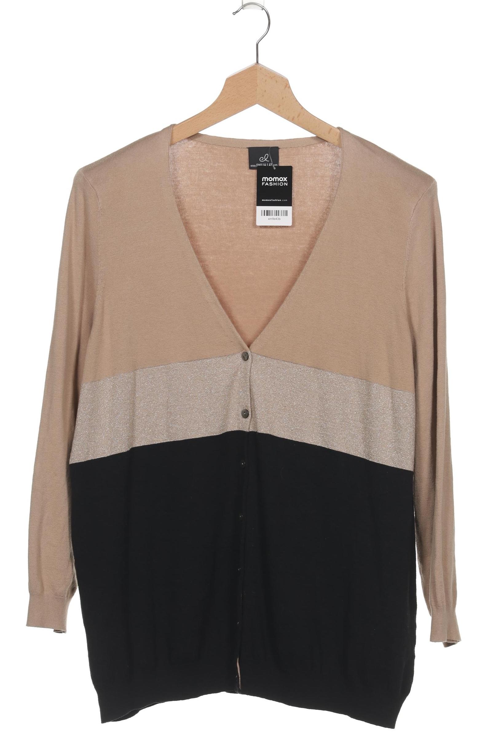 

Emilia Lay Damen Strickjacke, schwarz, Gr. 48