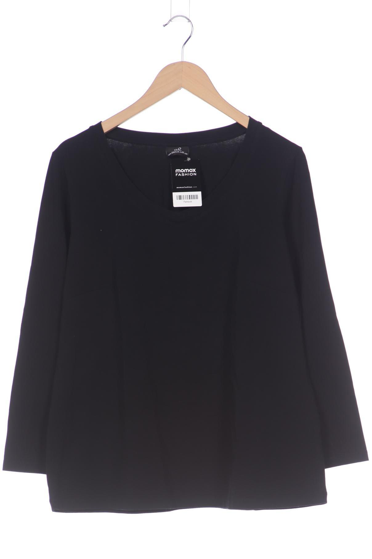 

Emilia Lay Damen Langarmshirt, schwarz, Gr. 48