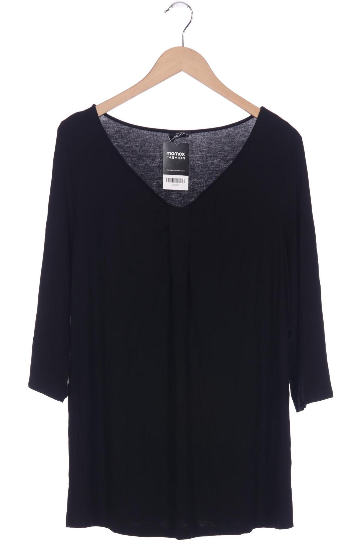 

Emilia Lay Damen Langarmshirt, schwarz, Gr. 46