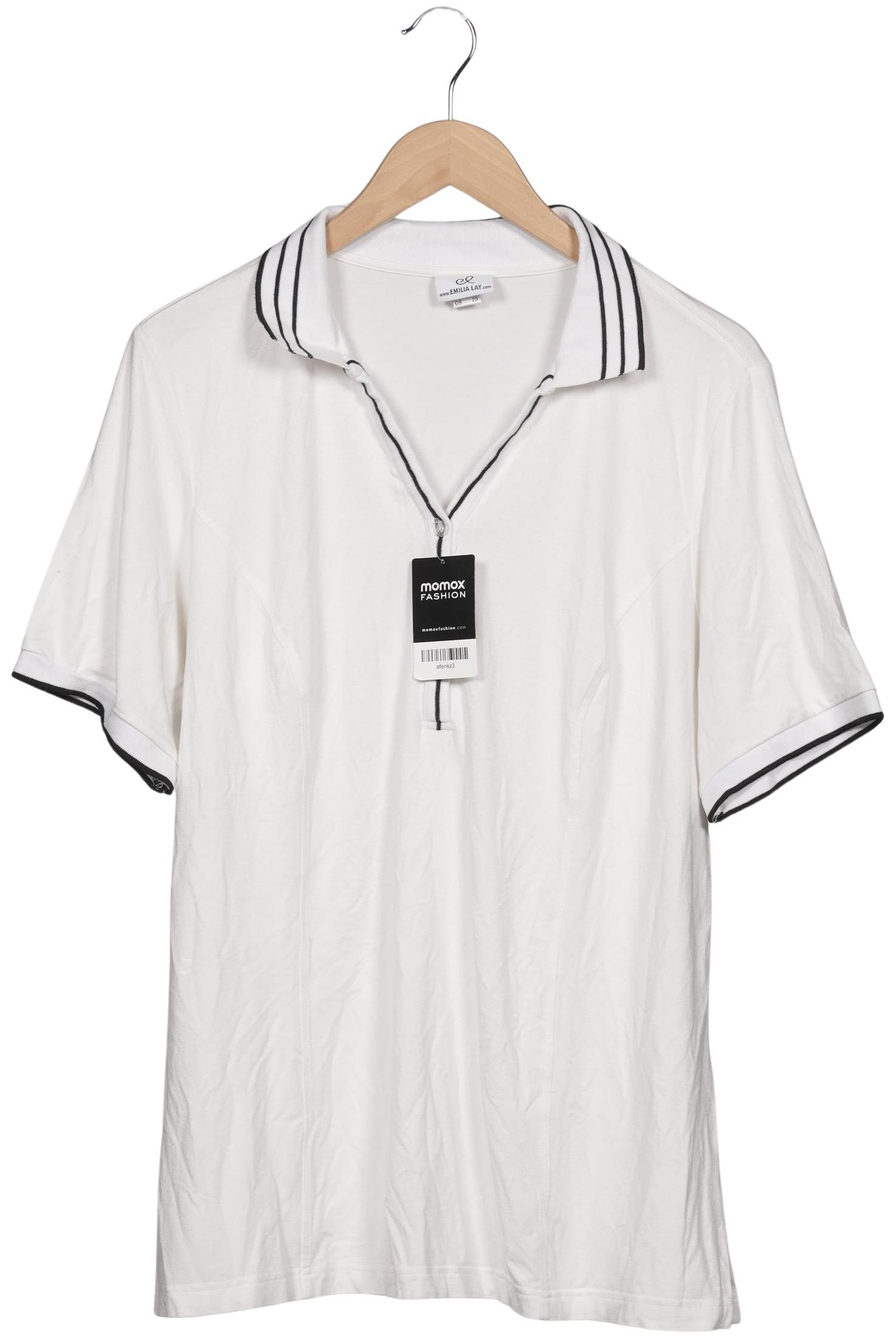 

Emilia Lay Damen Poloshirt, weiß, Gr. 46