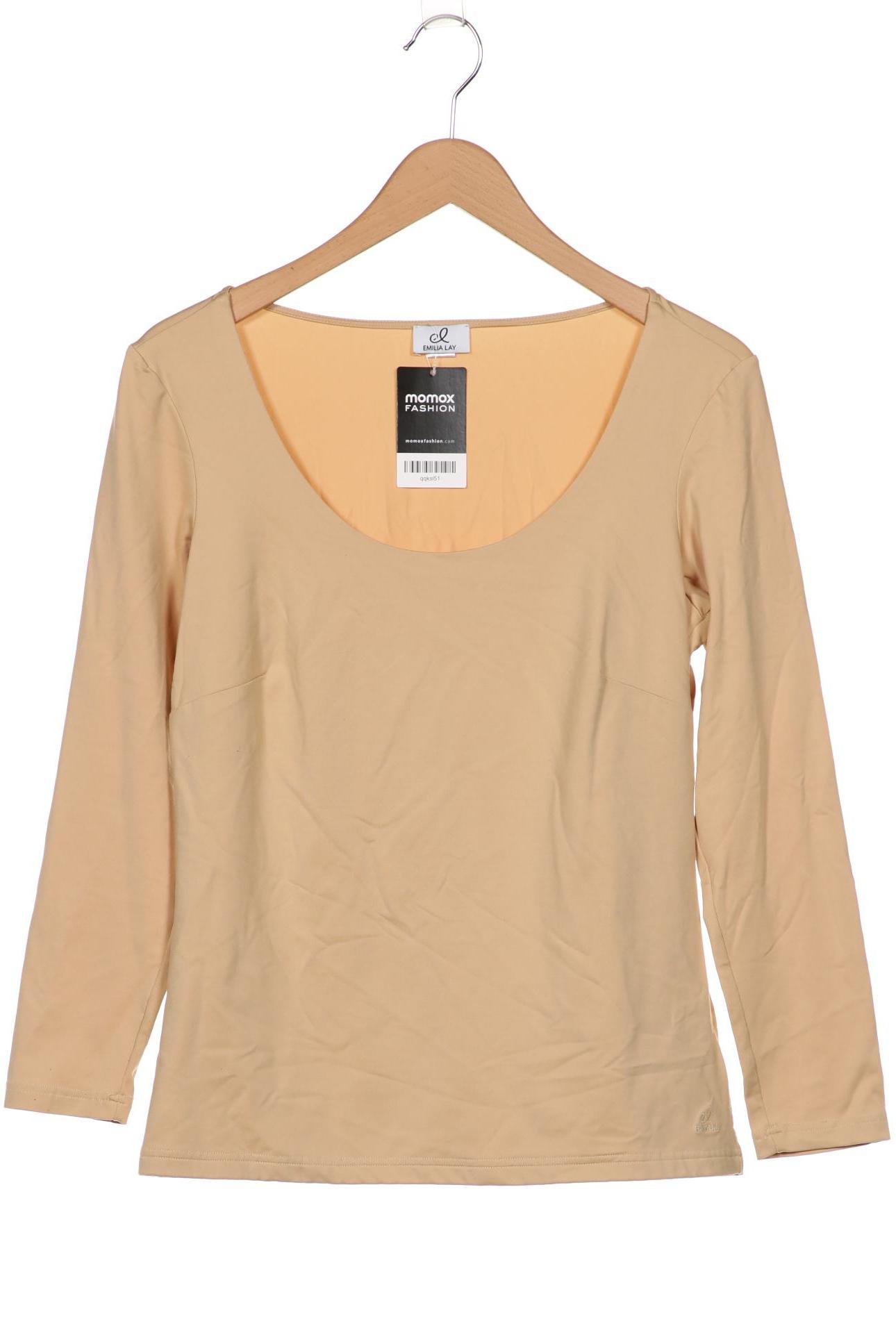 

Emilia Lay Damen Langarmshirt, beige, Gr. 42