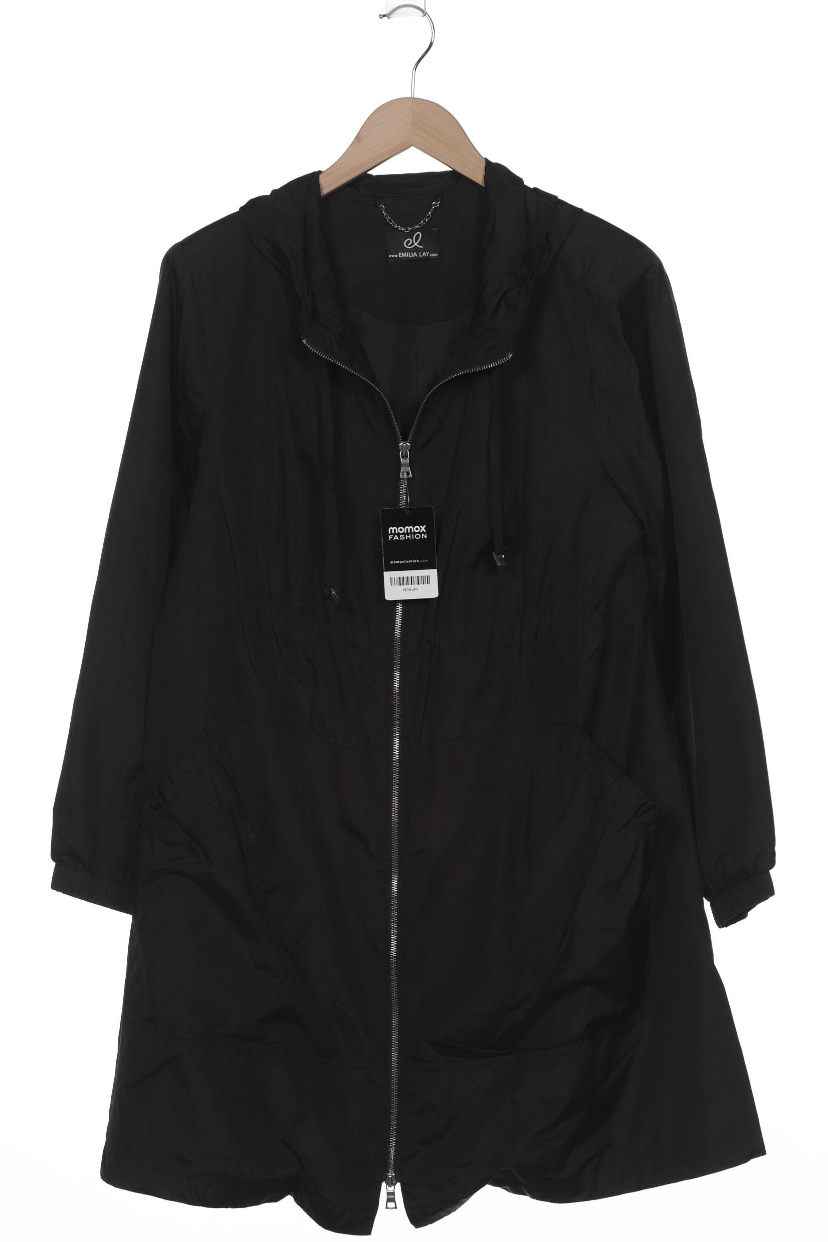 

Emilia Lay Damen Mantel, schwarz, Gr. 44
