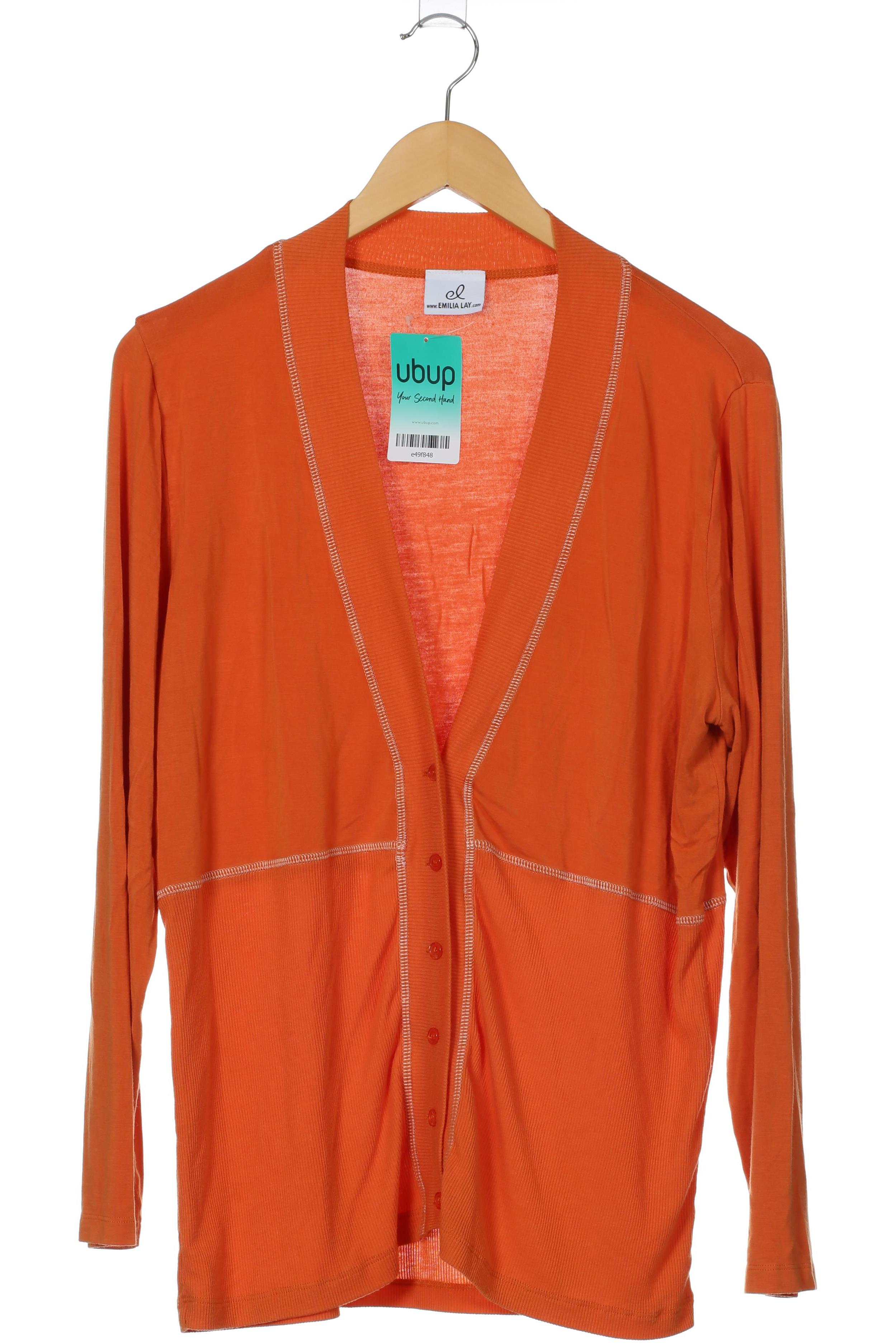

Emilia Lay Damen Strickjacke, orange, Gr. 44