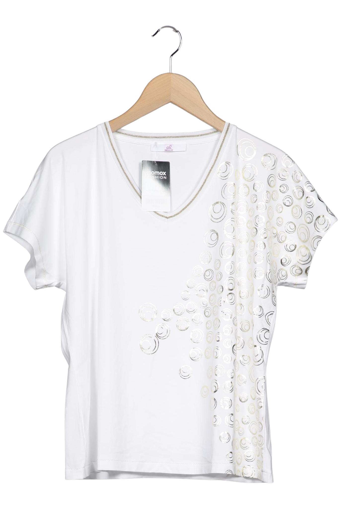 

Emilia Lay Damen T-Shirt, weiß, Gr. 38