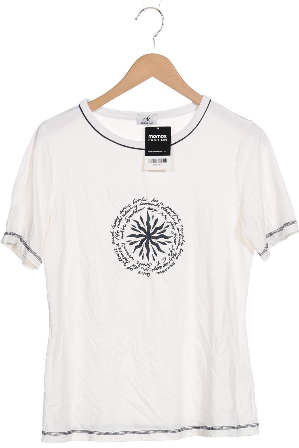 

Emilia Lay Damen T-Shirt, weiß, Gr. 42