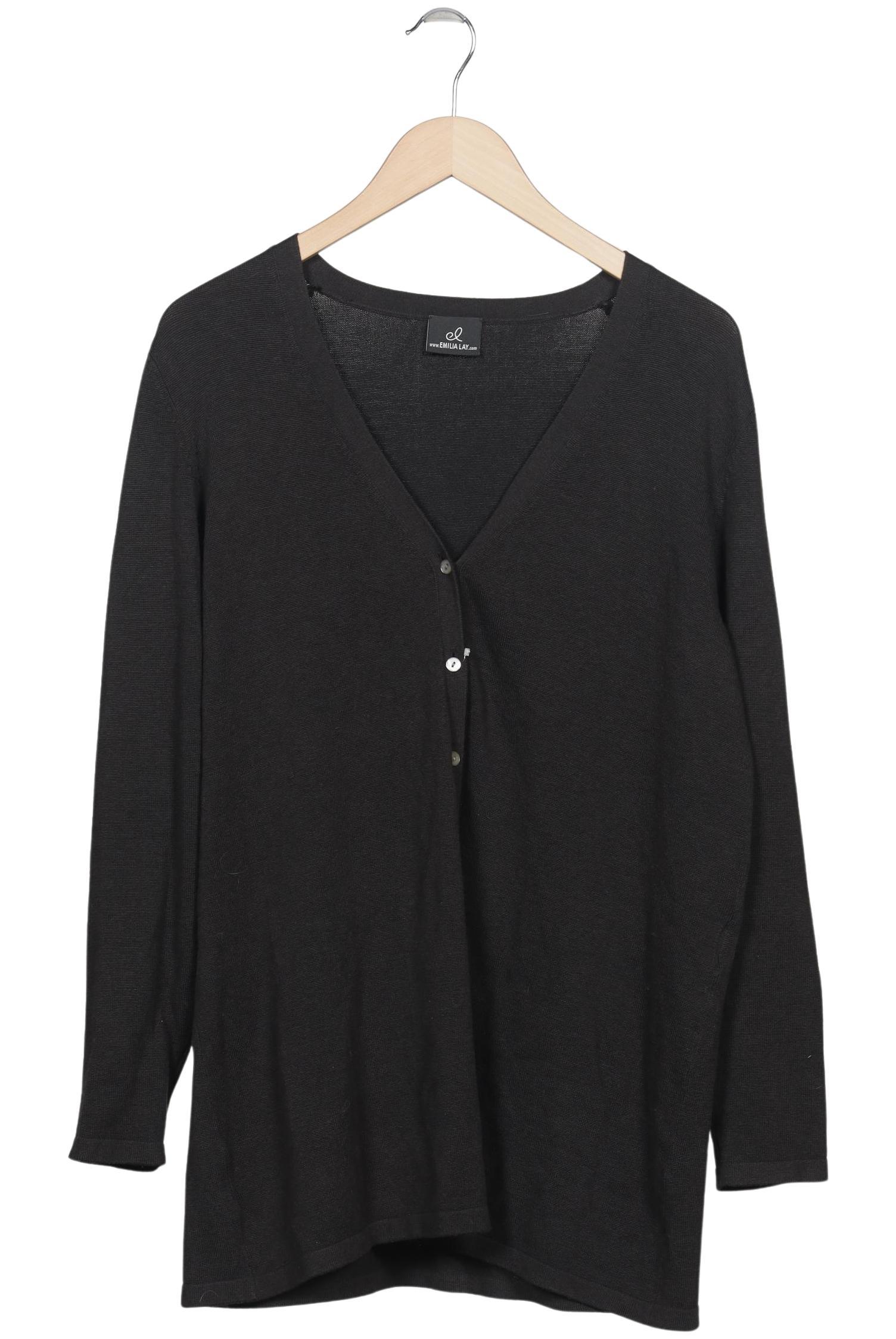 

Emilia Lay Damen Strickjacke, schwarz, Gr. 44