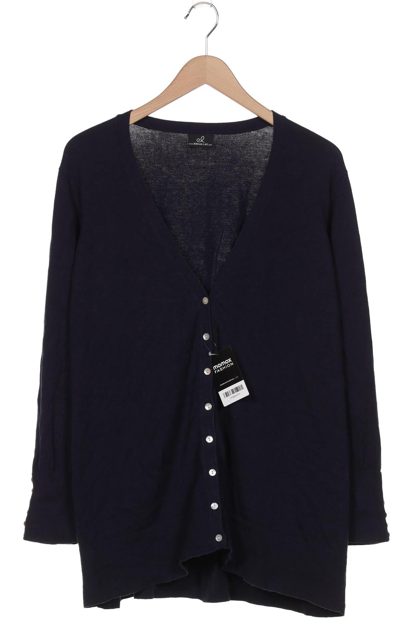 

Emilia Lay Damen Strickjacke, marineblau, Gr. 48
