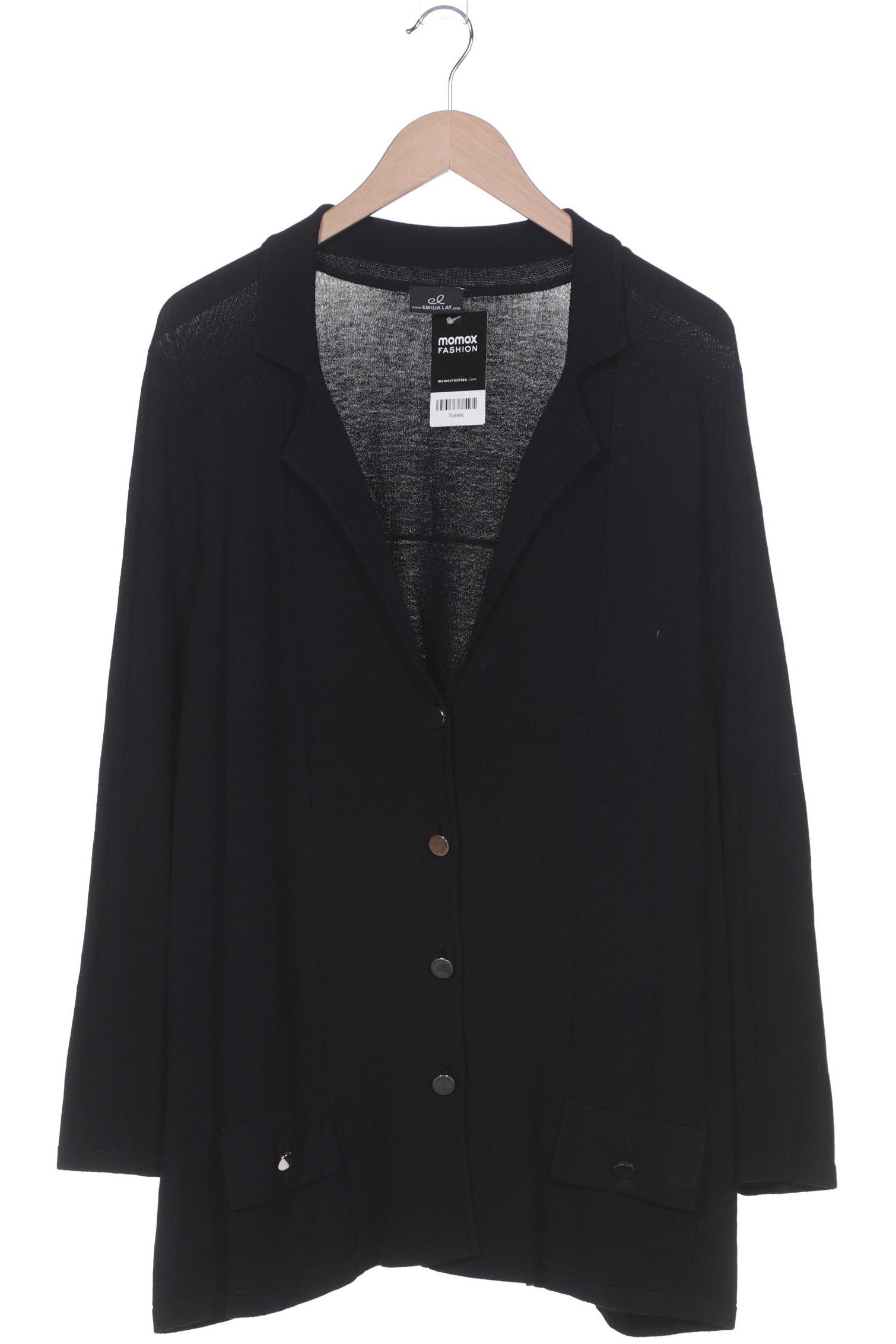 

Emilia Lay Damen Strickjacke, schwarz, Gr. 48