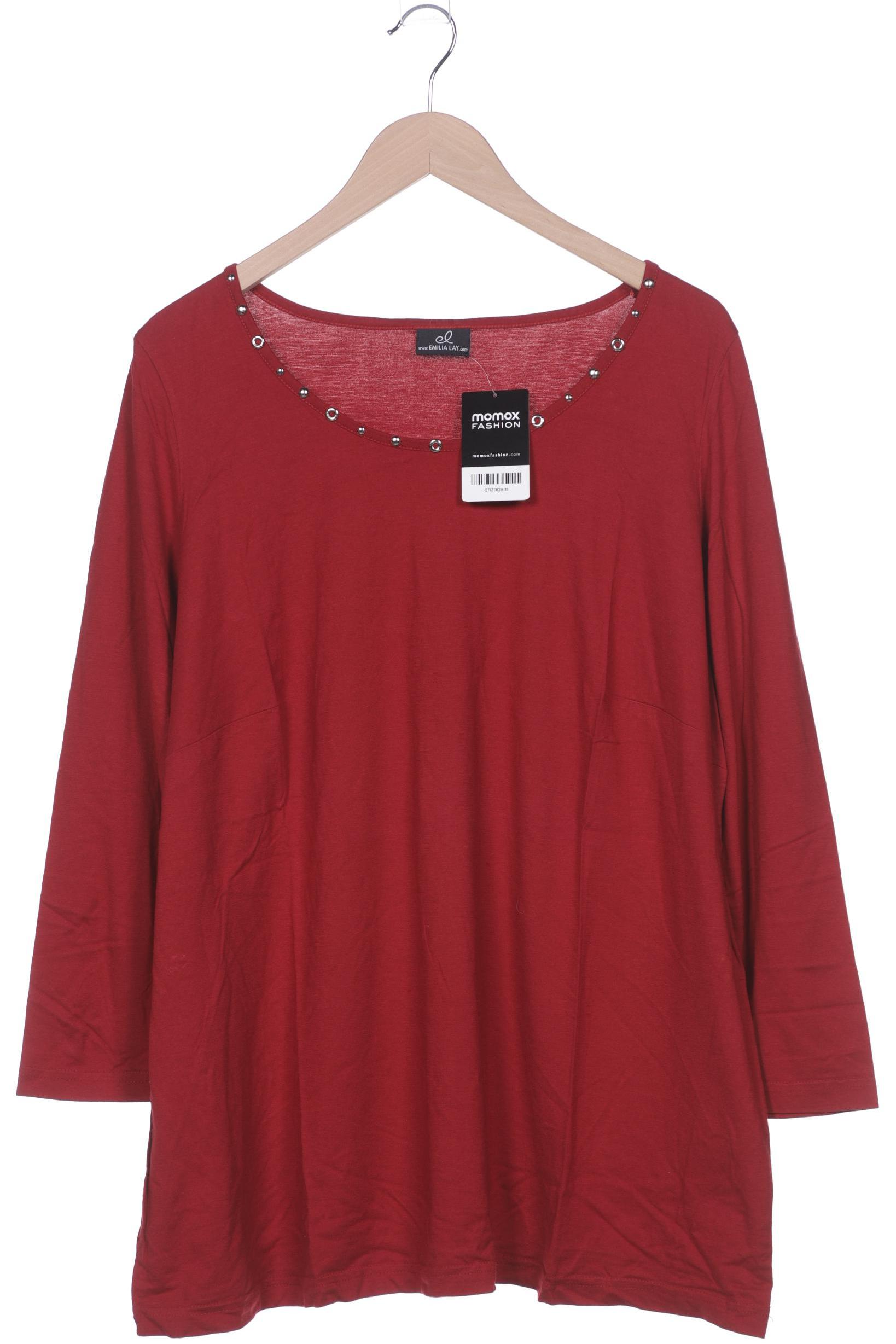 

Emilia Lay Damen Langarmshirt, rot, Gr. 52