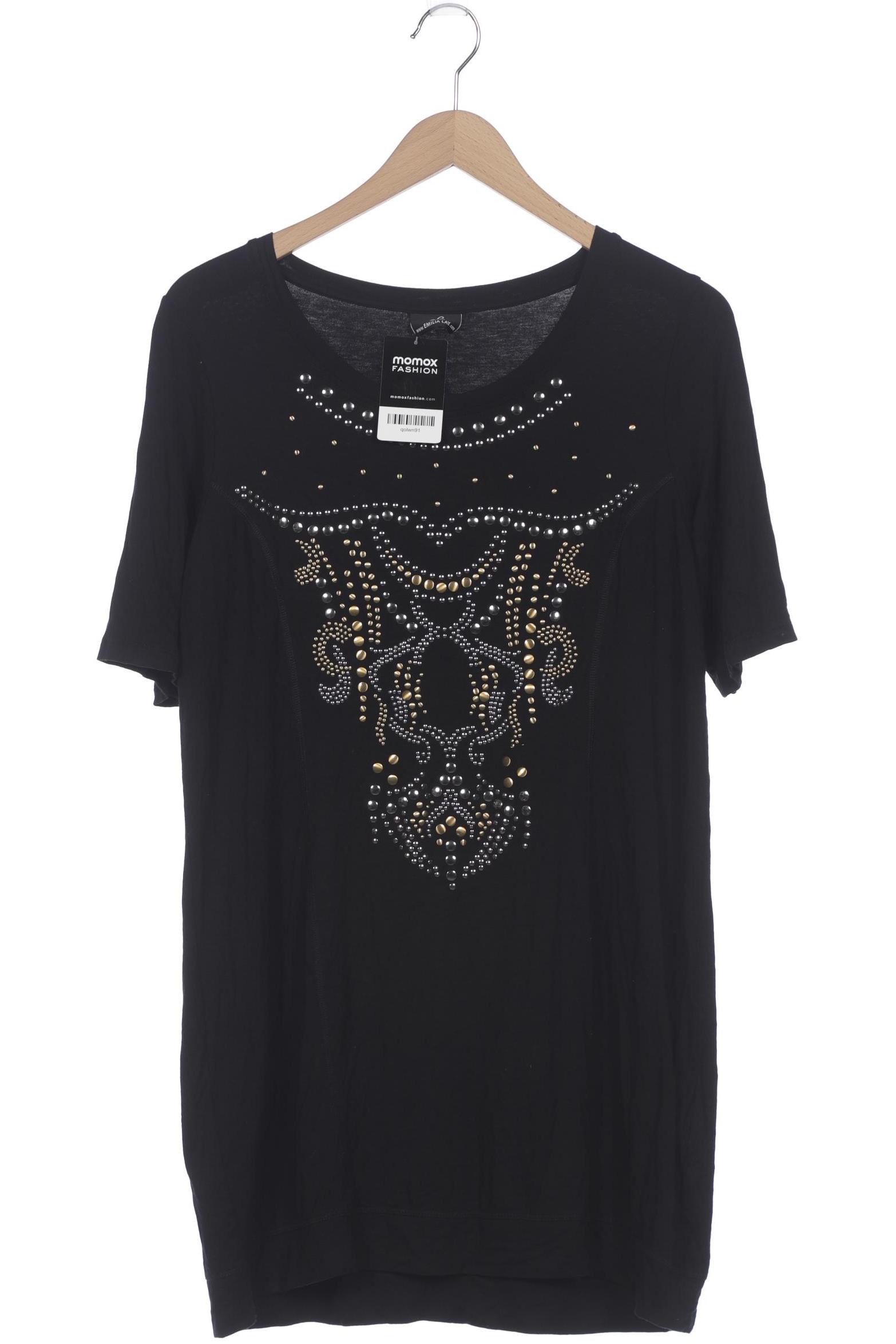 

Emilia Lay Damen T-Shirt, schwarz, Gr. 42