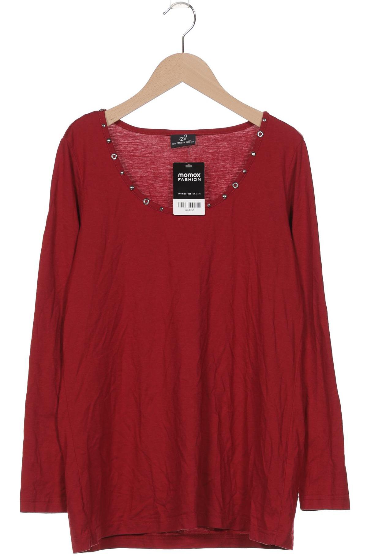 

Emilia Lay Damen Langarmshirt, rot, Gr. 42