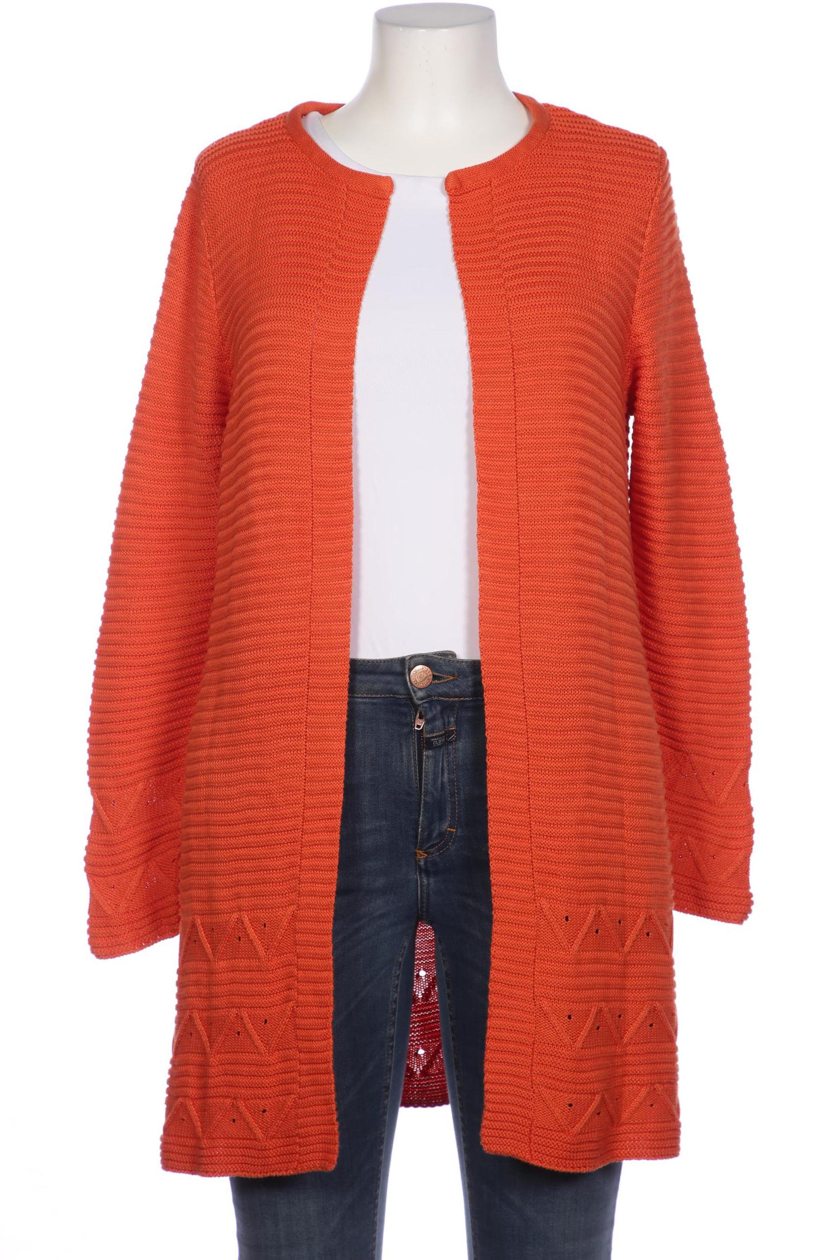

Emilia Lay Damen Strickjacke, orange, Gr. 42
