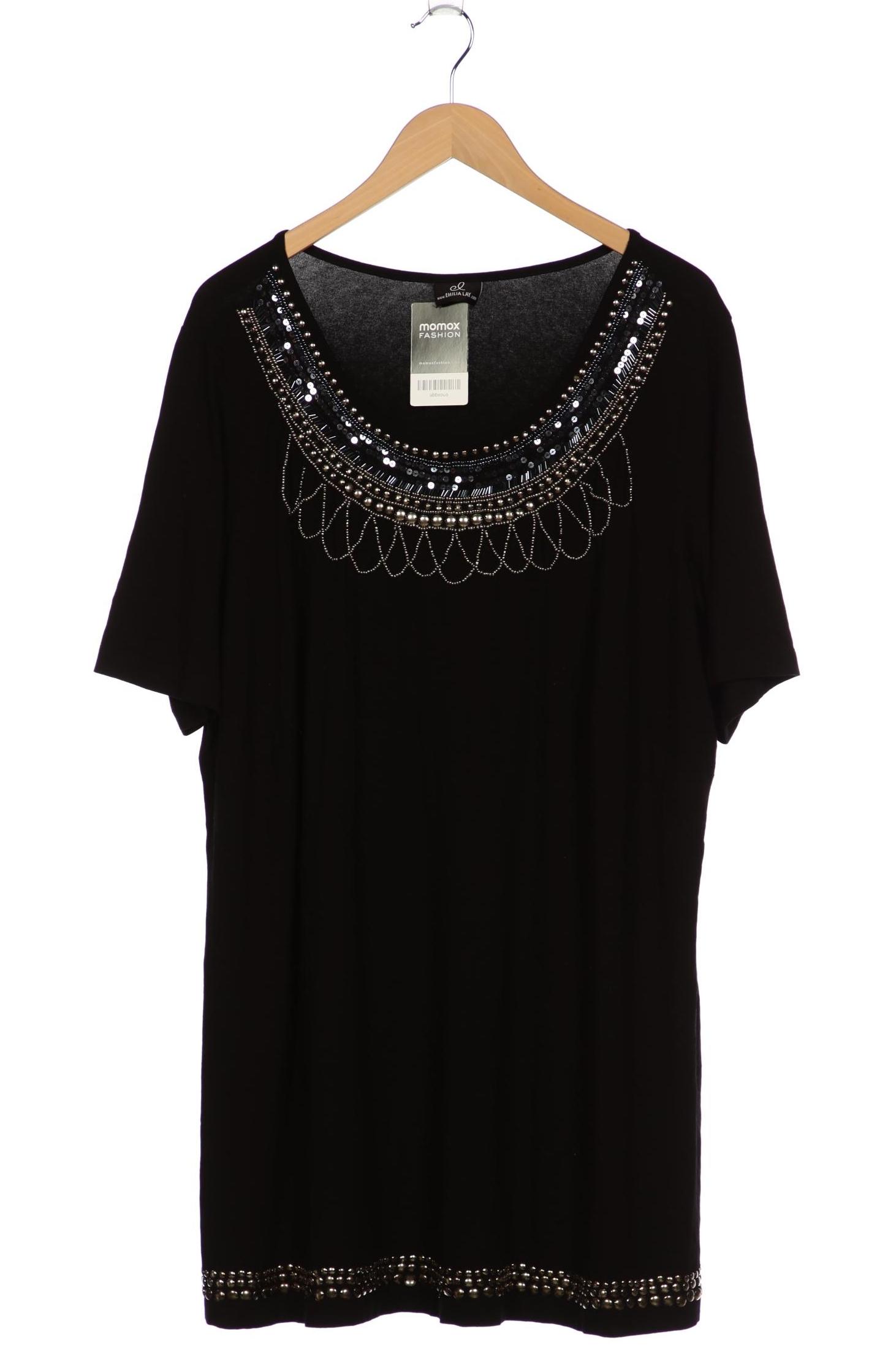 

Emilia Lay Damen T-Shirt, schwarz, Gr. 48
