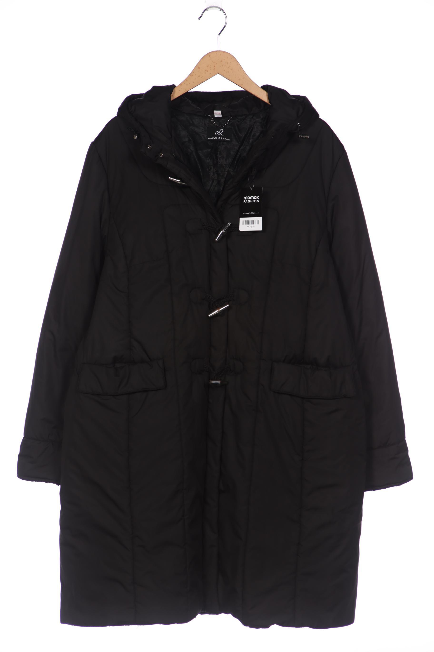 

Emilia Lay Damen Mantel, schwarz, Gr. 50