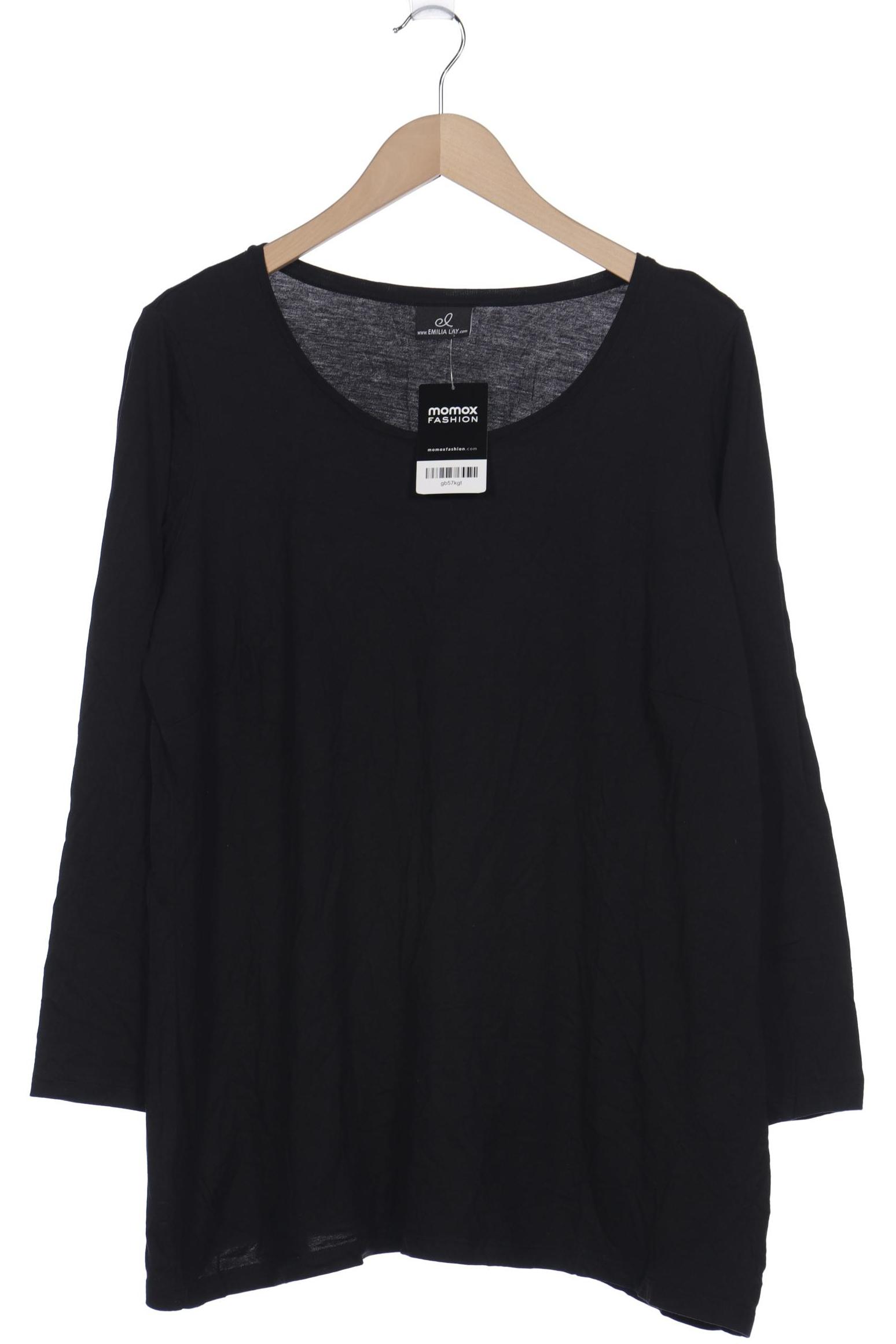 

Emilia Lay Damen Langarmshirt, schwarz, Gr. 48