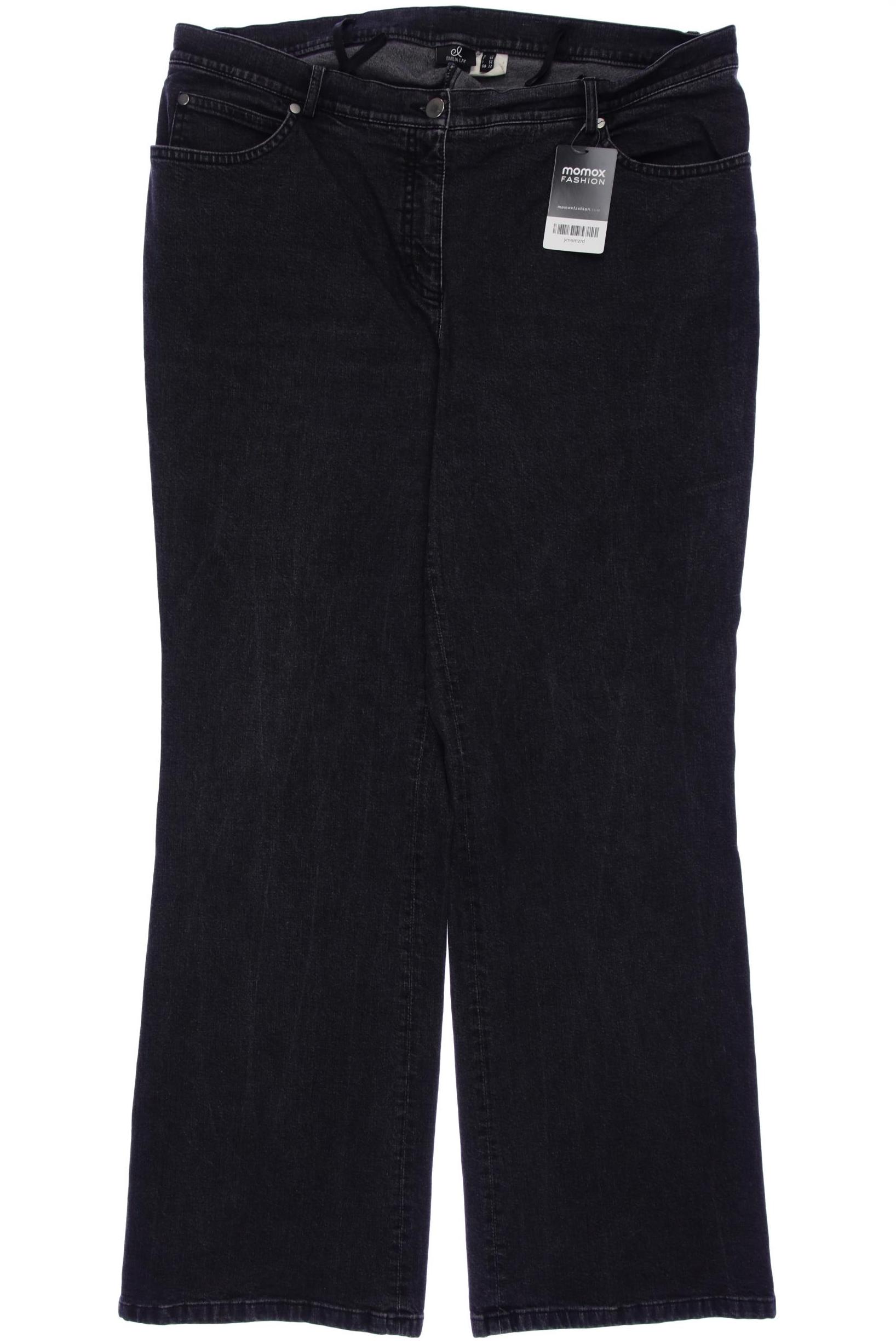 

Emilia Lay Damen Jeans, schwarz, Gr. 48