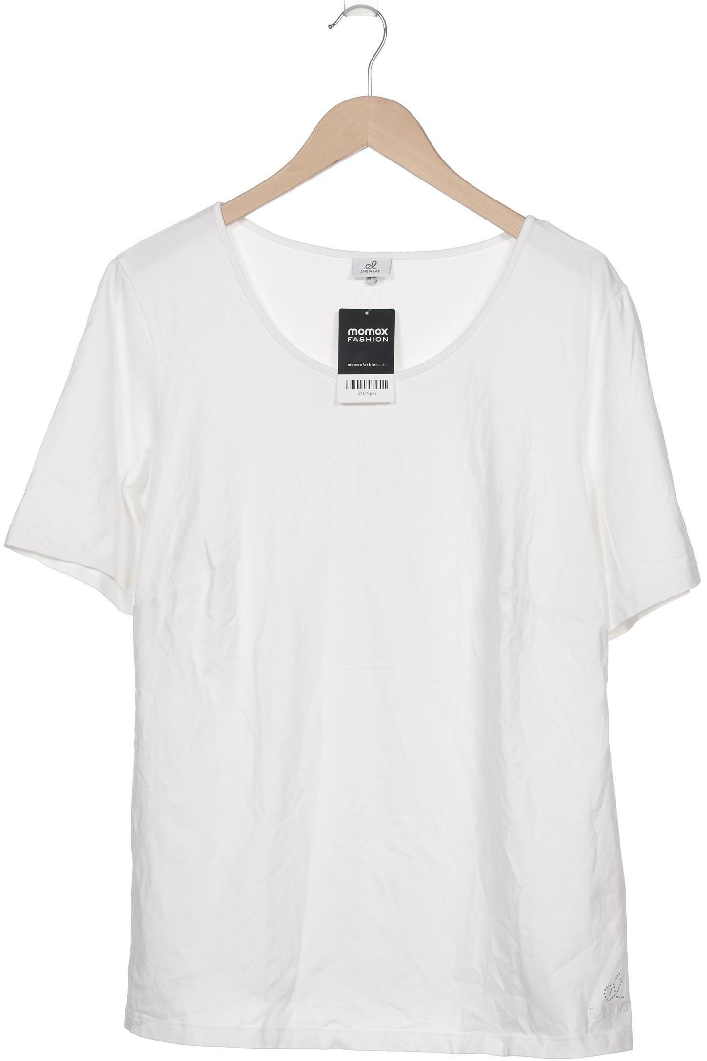

Emilia Lay Damen T-Shirt, weiß, Gr. 48