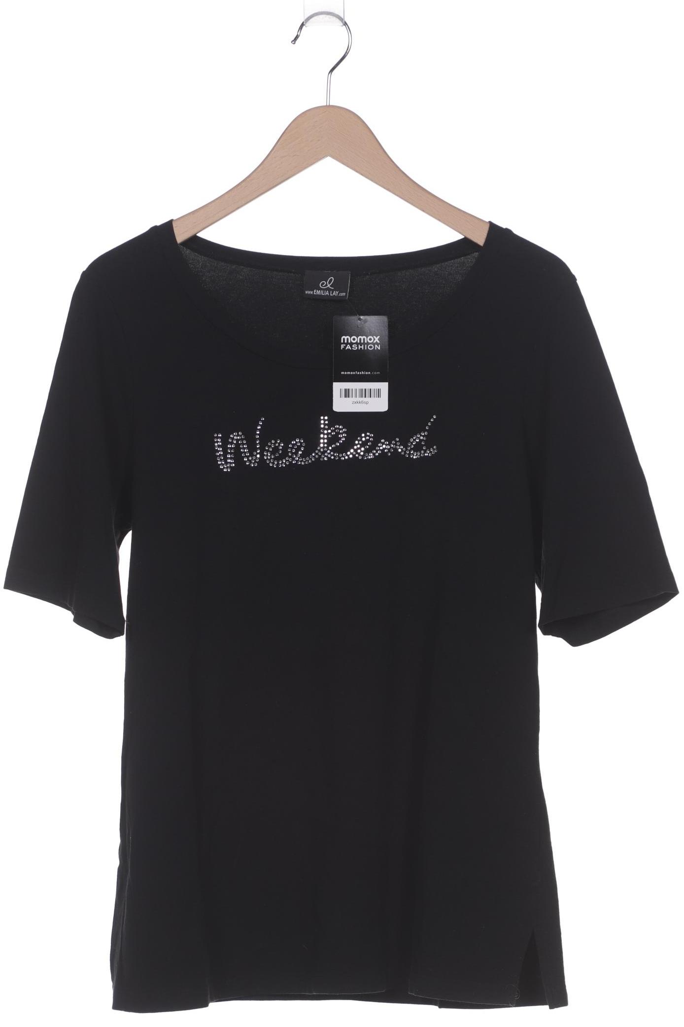 

Emilia Lay Damen T-Shirt, schwarz, Gr. 44