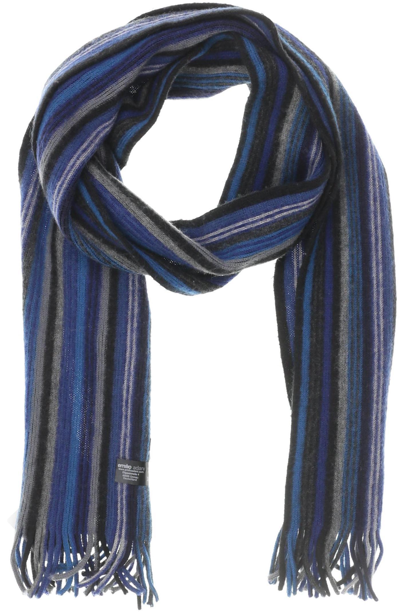 

Emilio Adani Herren Schal, blau, Gr.