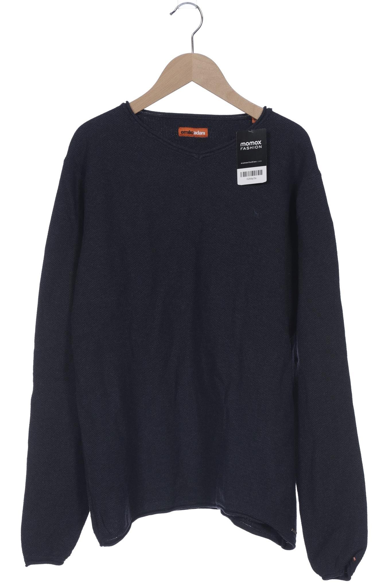 

Emilio Adani Herren Pullover, marineblau, Gr. 48
