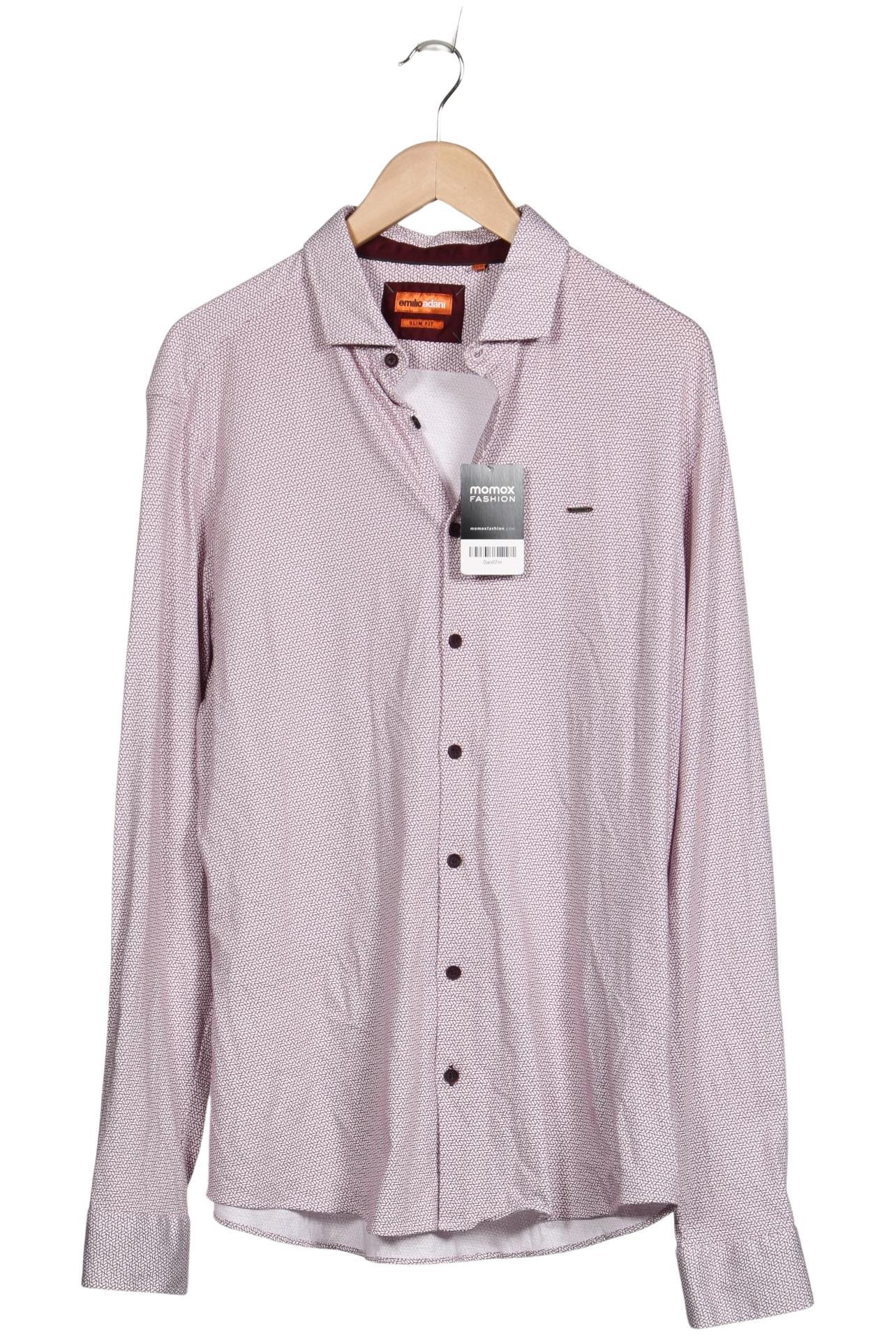 

Emilio Adani Herren Hemd, bordeaux, Gr. 56