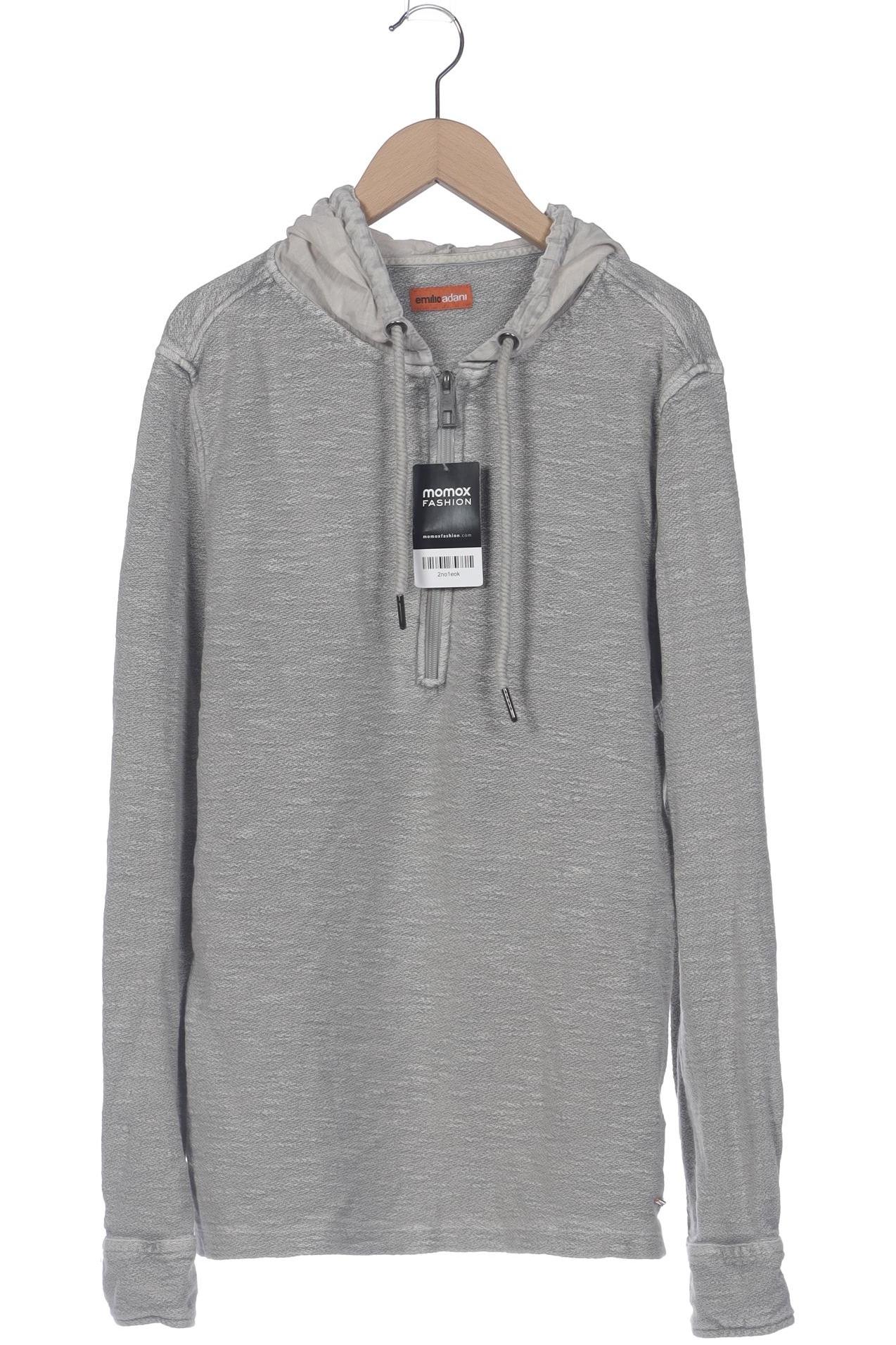 

Emilio Adani Herren Kapuzenpullover, grau, Gr. 48