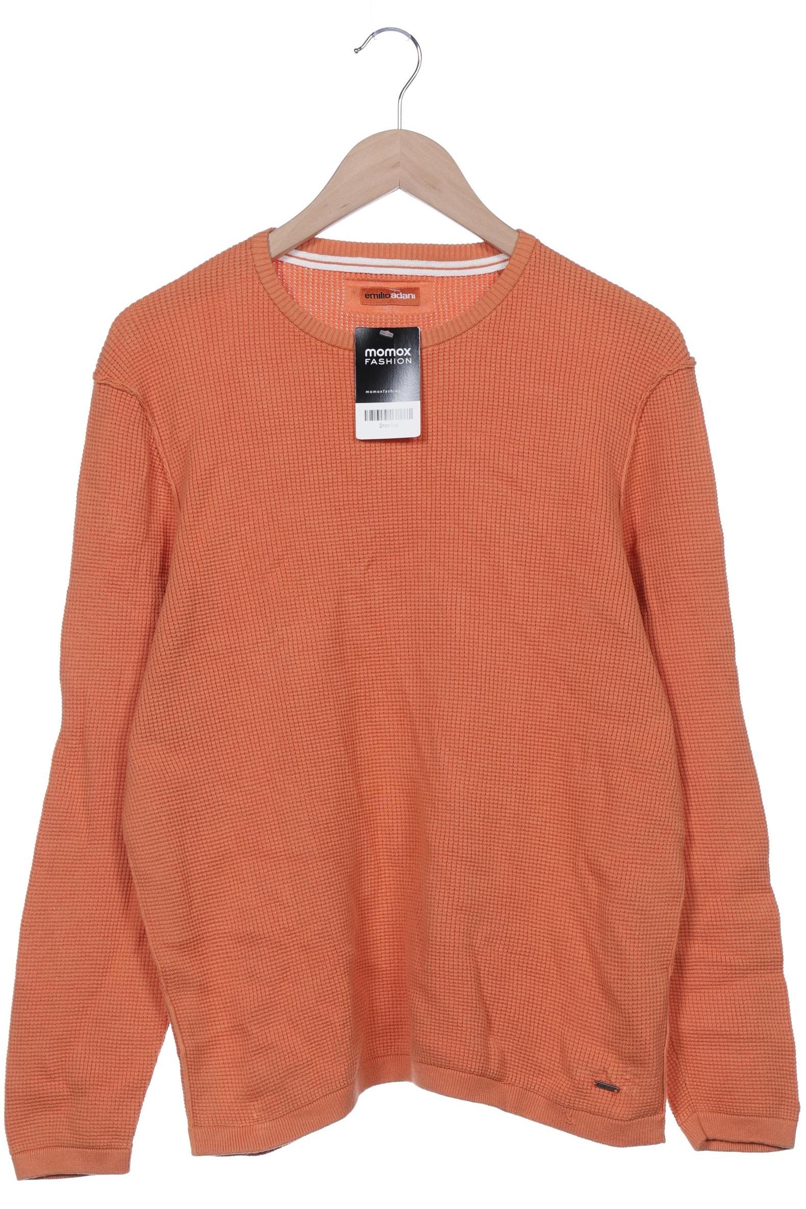 

Emilio Adani Herren Pullover, orange, Gr. 54