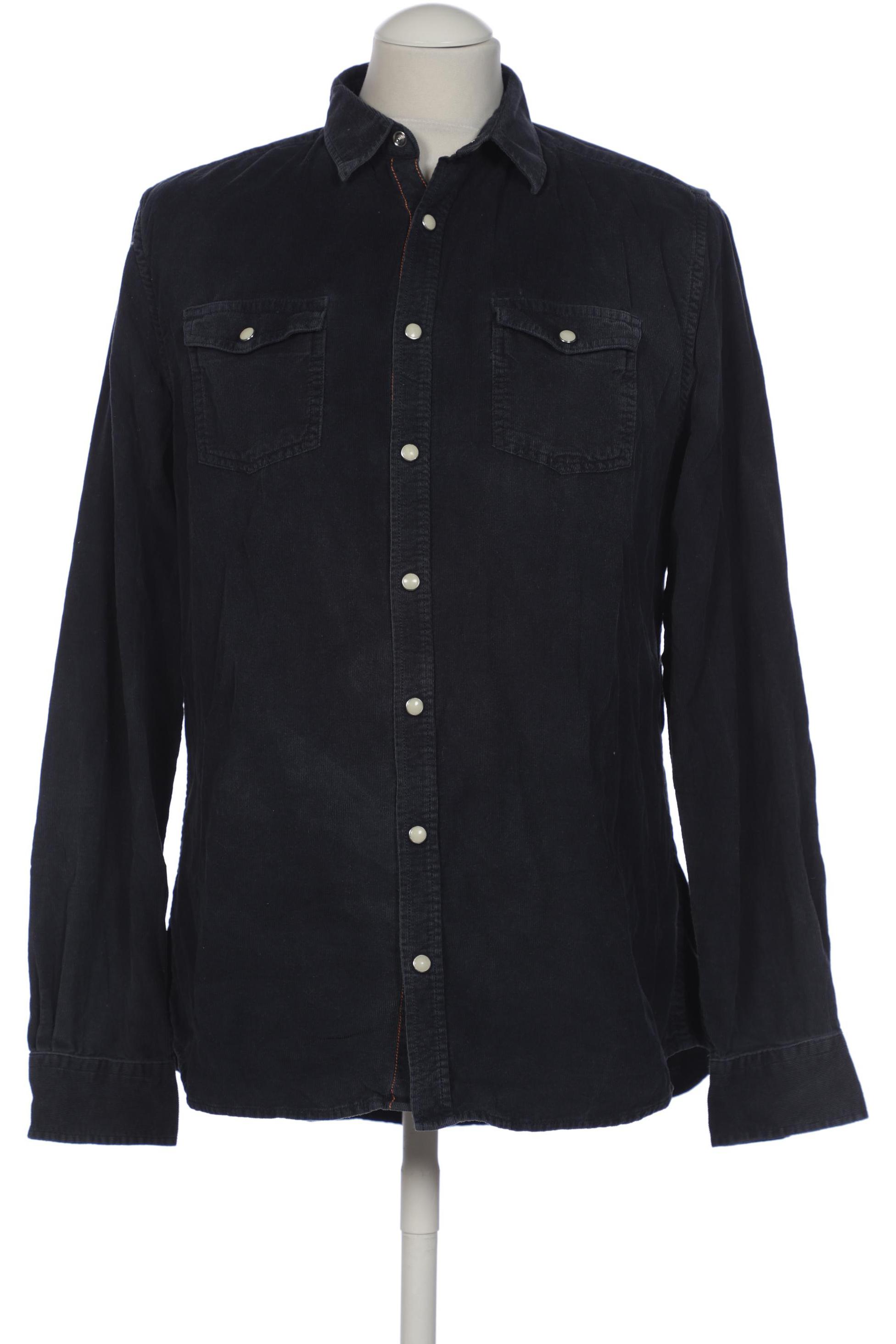 

Emilio Adani Herren Hemd, marineblau, Gr. 48