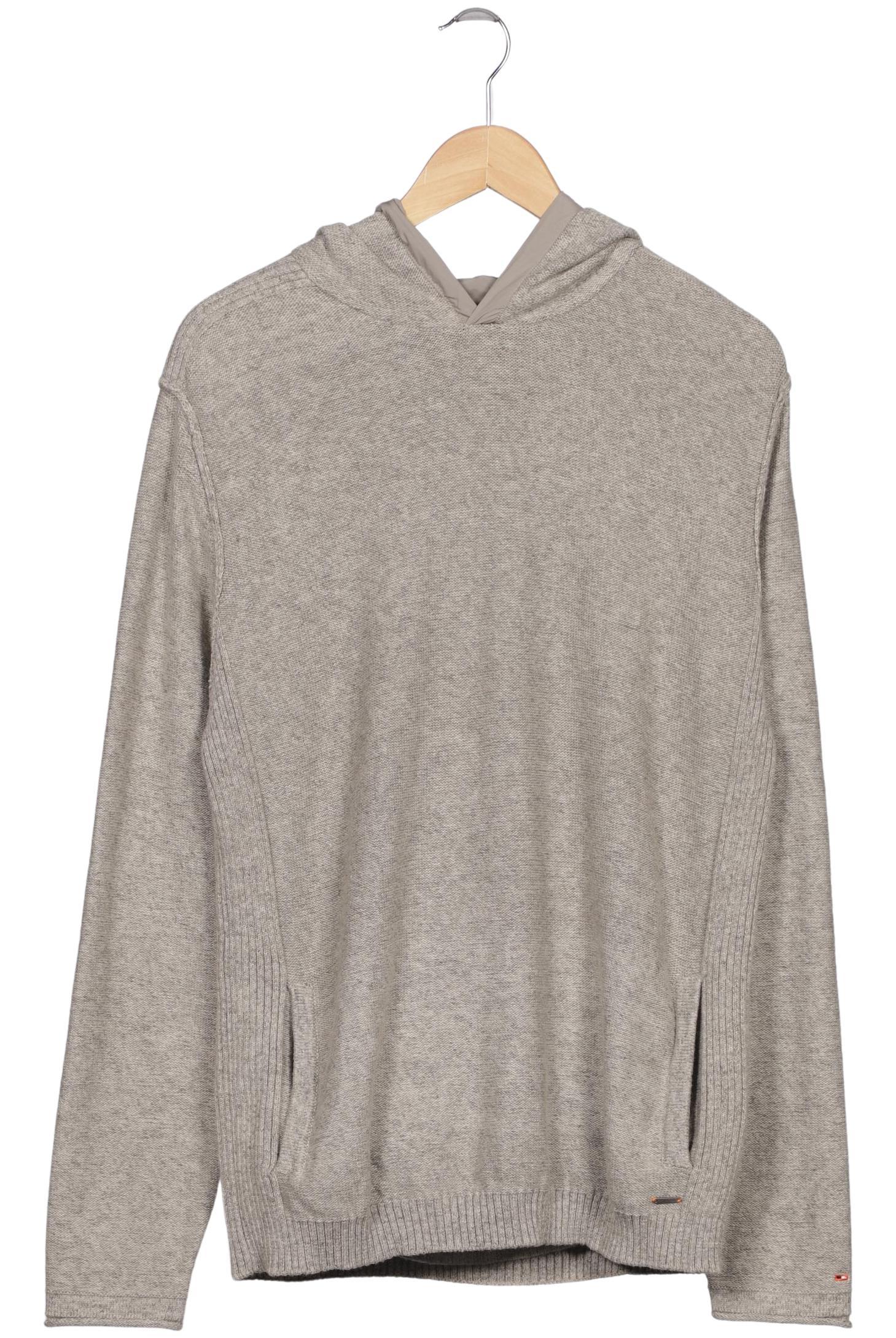 

Emilio Adani Herren Kapuzenpullover, grau, Gr. 52