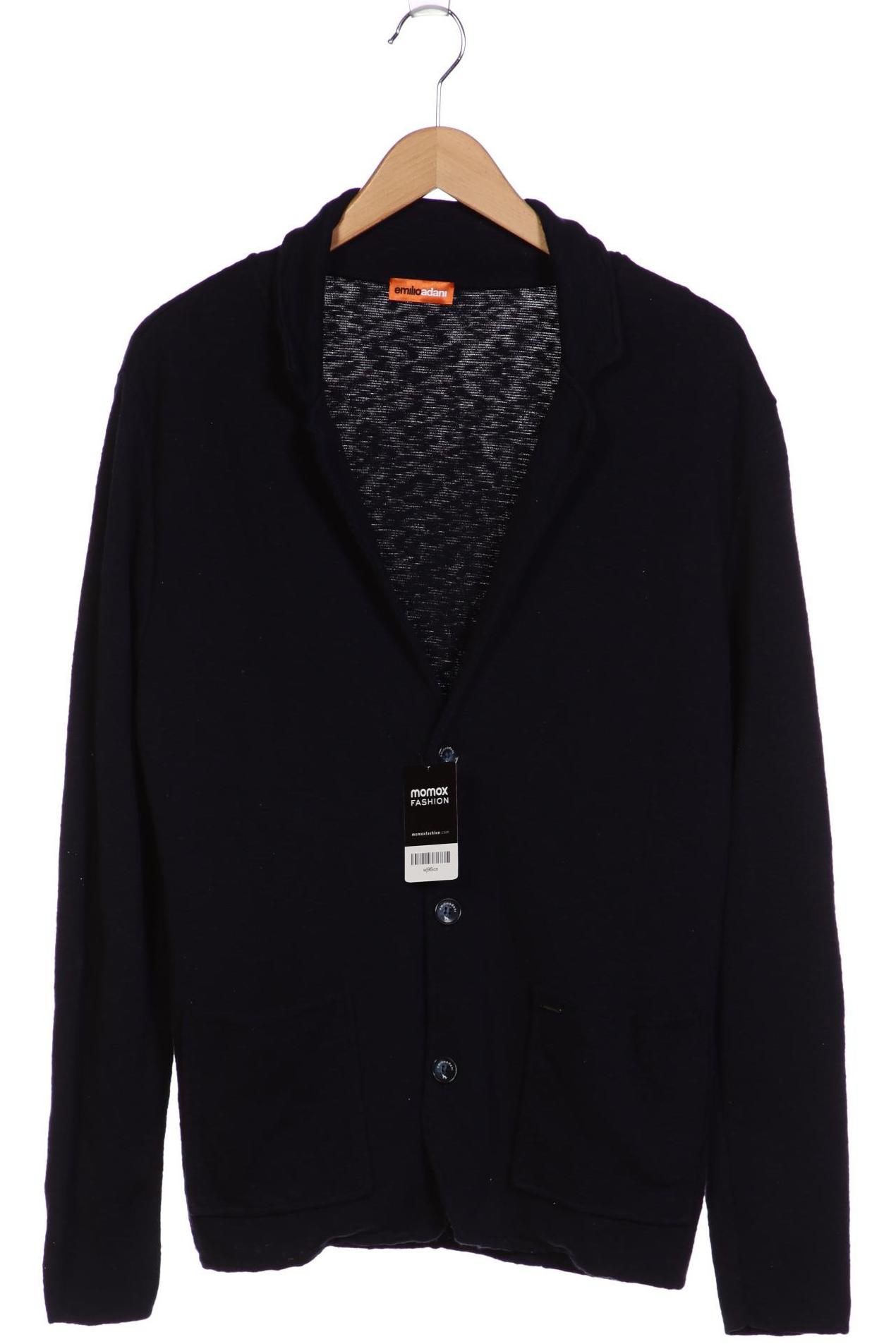 

Emilio Adani Herren Strickjacke, marineblau, Gr. 52