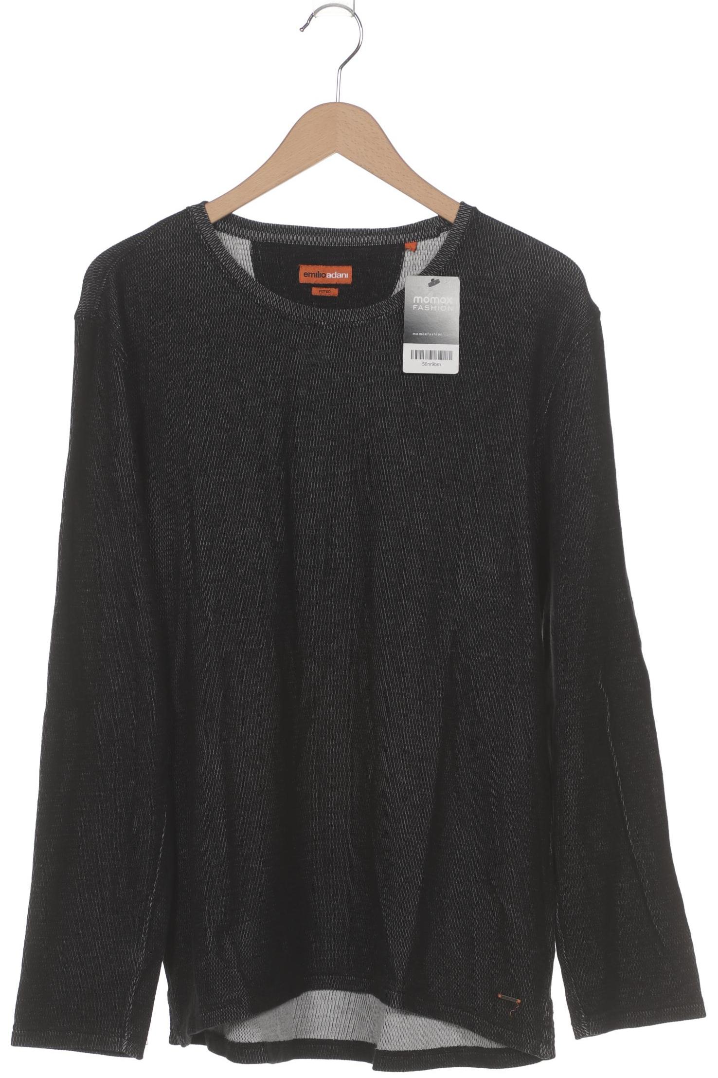 

Emilio Adani Herren Pullover, schwarz, Gr. 52