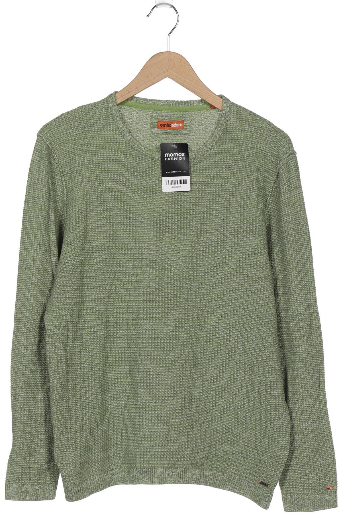 

Emilio Adani Herren Pullover, grün, Gr. 56