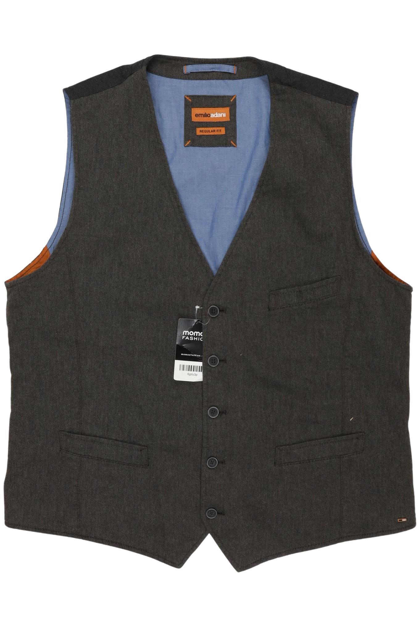 

Emilio Adani Herren Weste, grau, Gr. 54