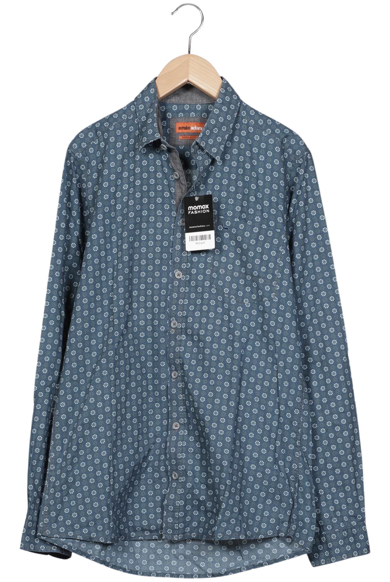 

Emilio Adani Herren Hemd, blau, Gr. 44