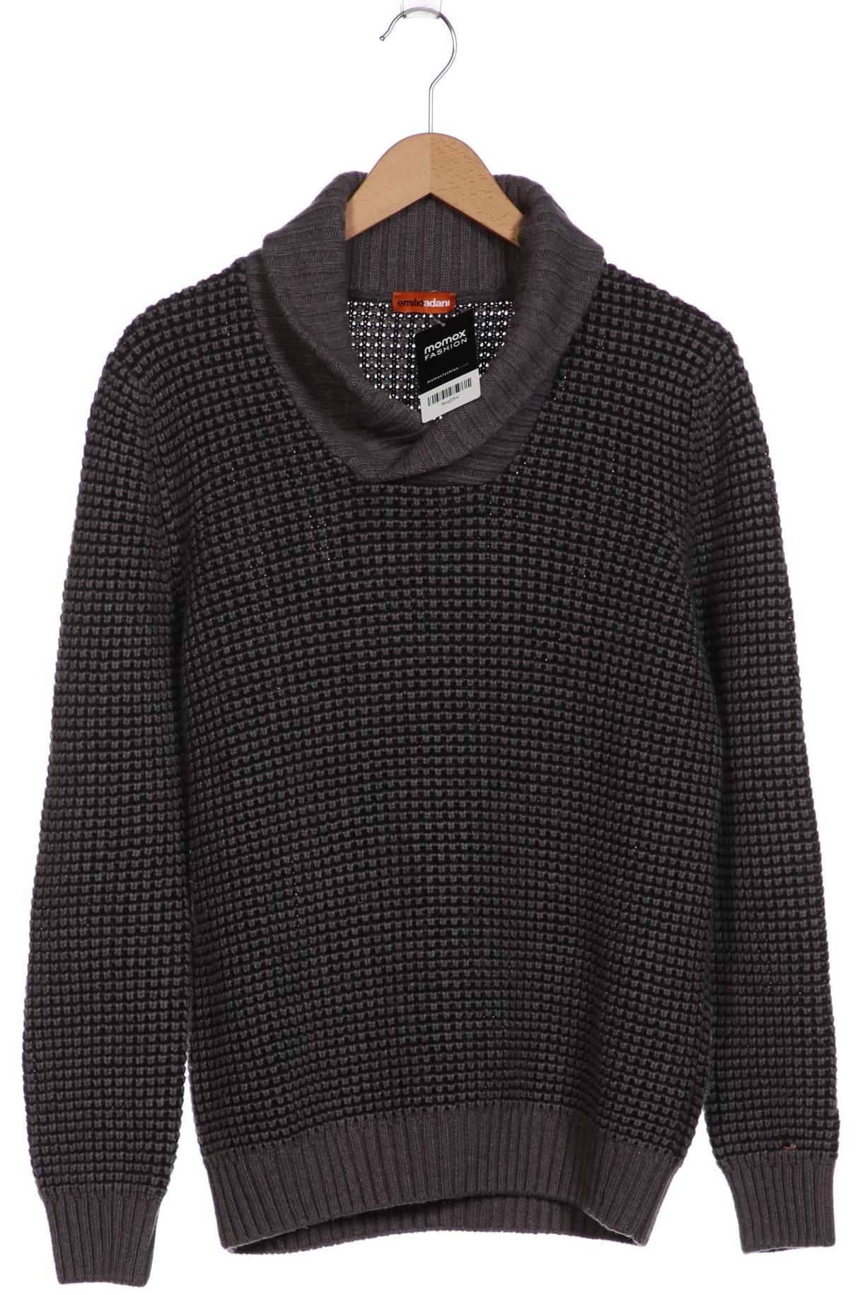 

Emilio Adani Herren Pullover, grau, Gr. 52
