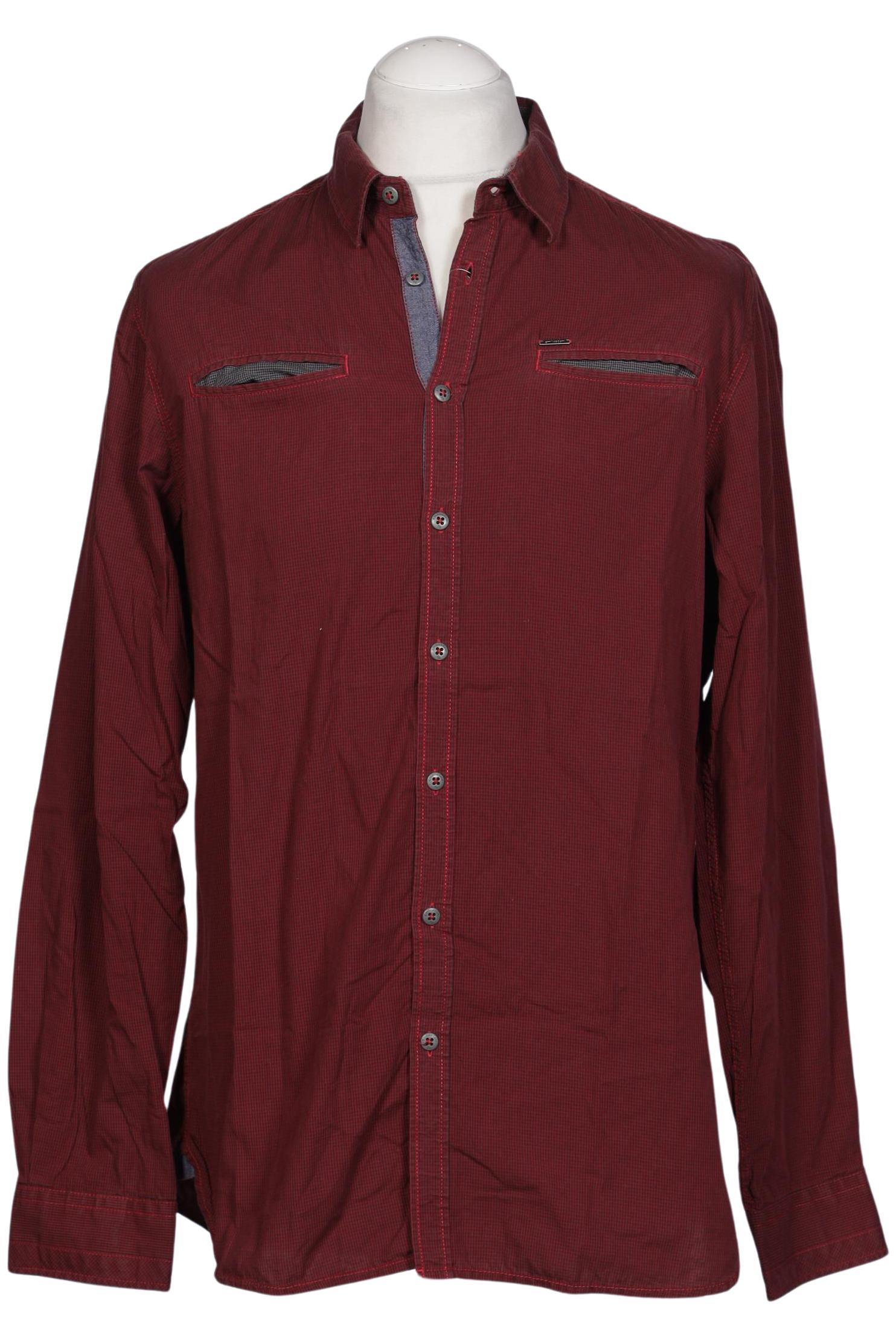 

Emilio Adani Herren Hemd, bordeaux, Gr. 52